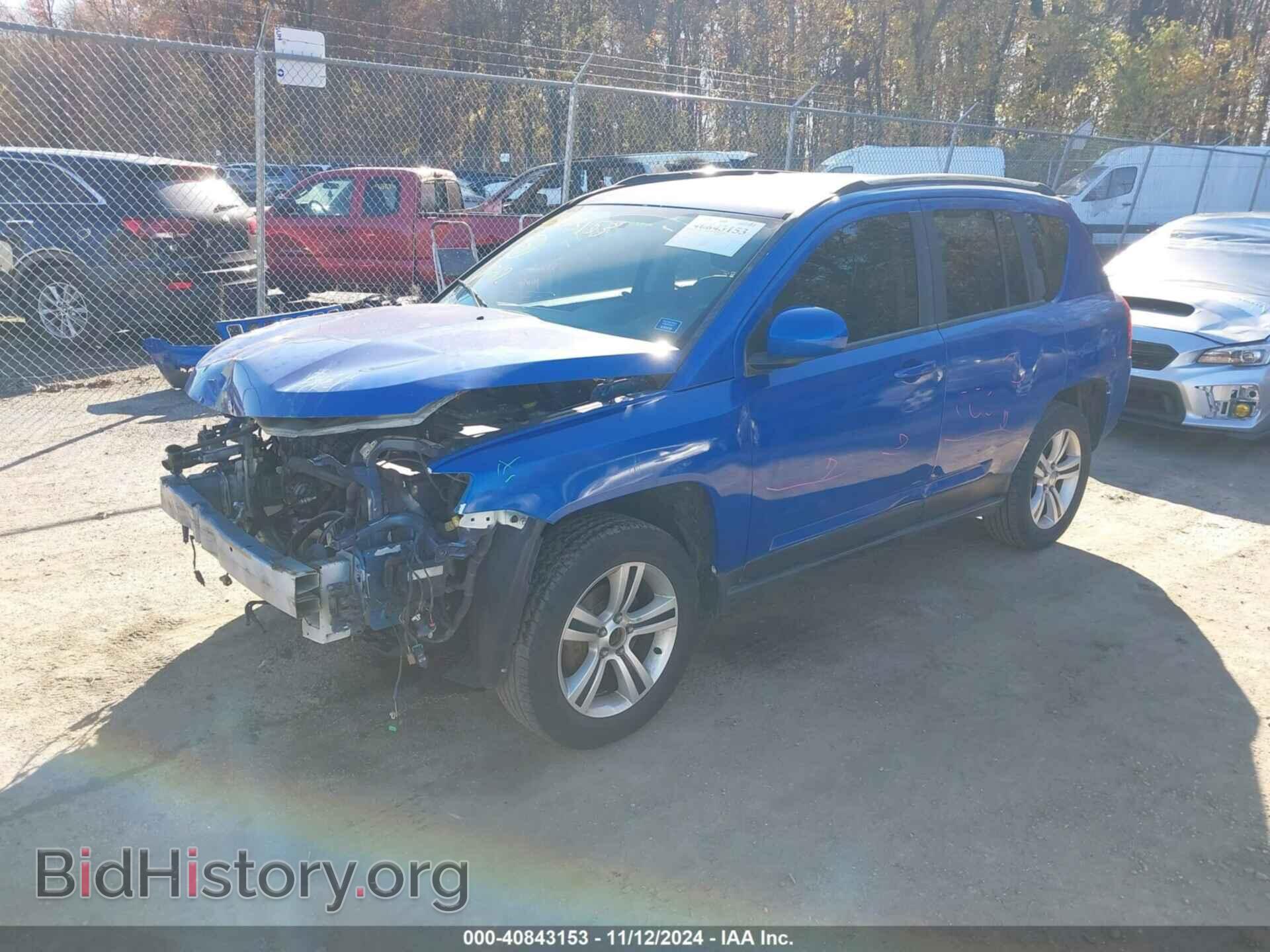 2014 JEEP COMPASS - VIN: 1C4NJCEB3ED698750 - Фото 2