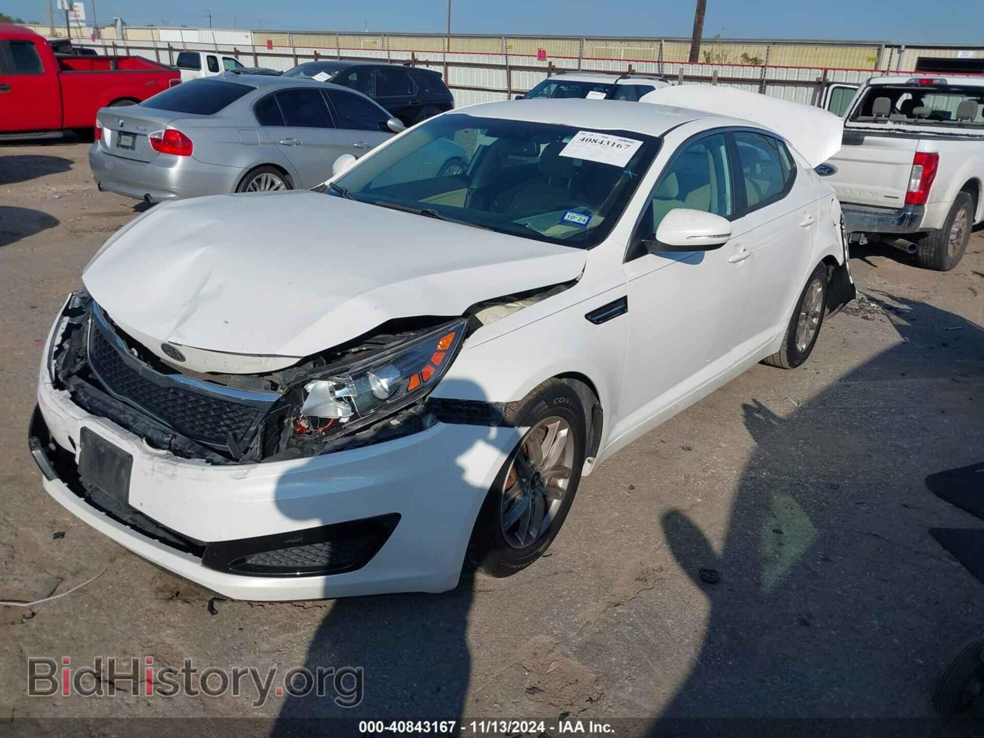 2011 KIA OPTIMA - VIN: KNAGM4A72B5081186 - Фото 2