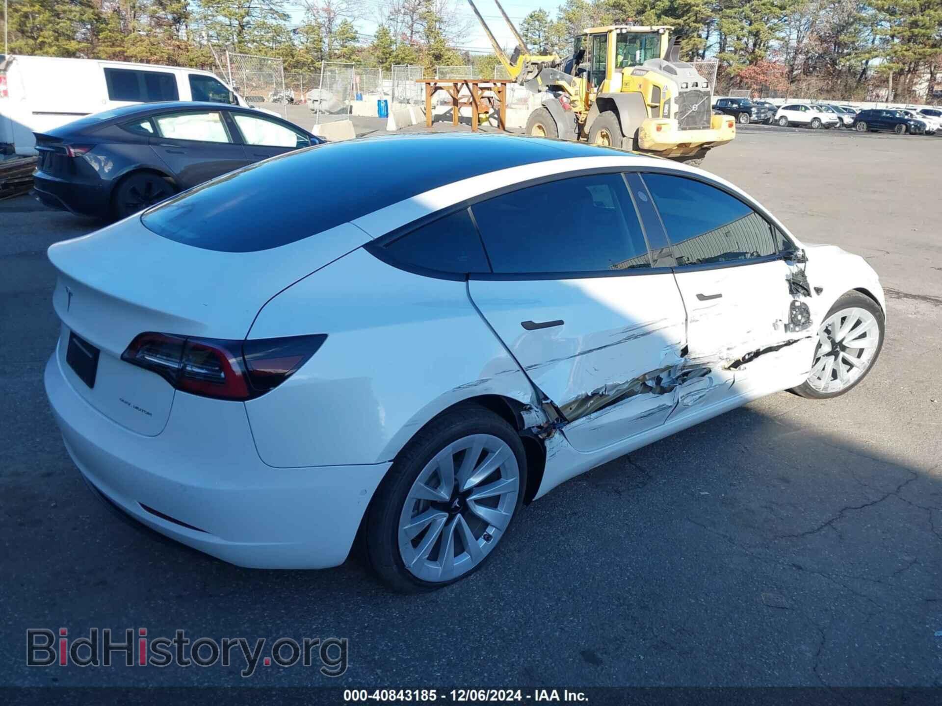 2022 TESLA MODEL 3 - VIN: 5YJ3E1EB2NF287638 - Фото 4
