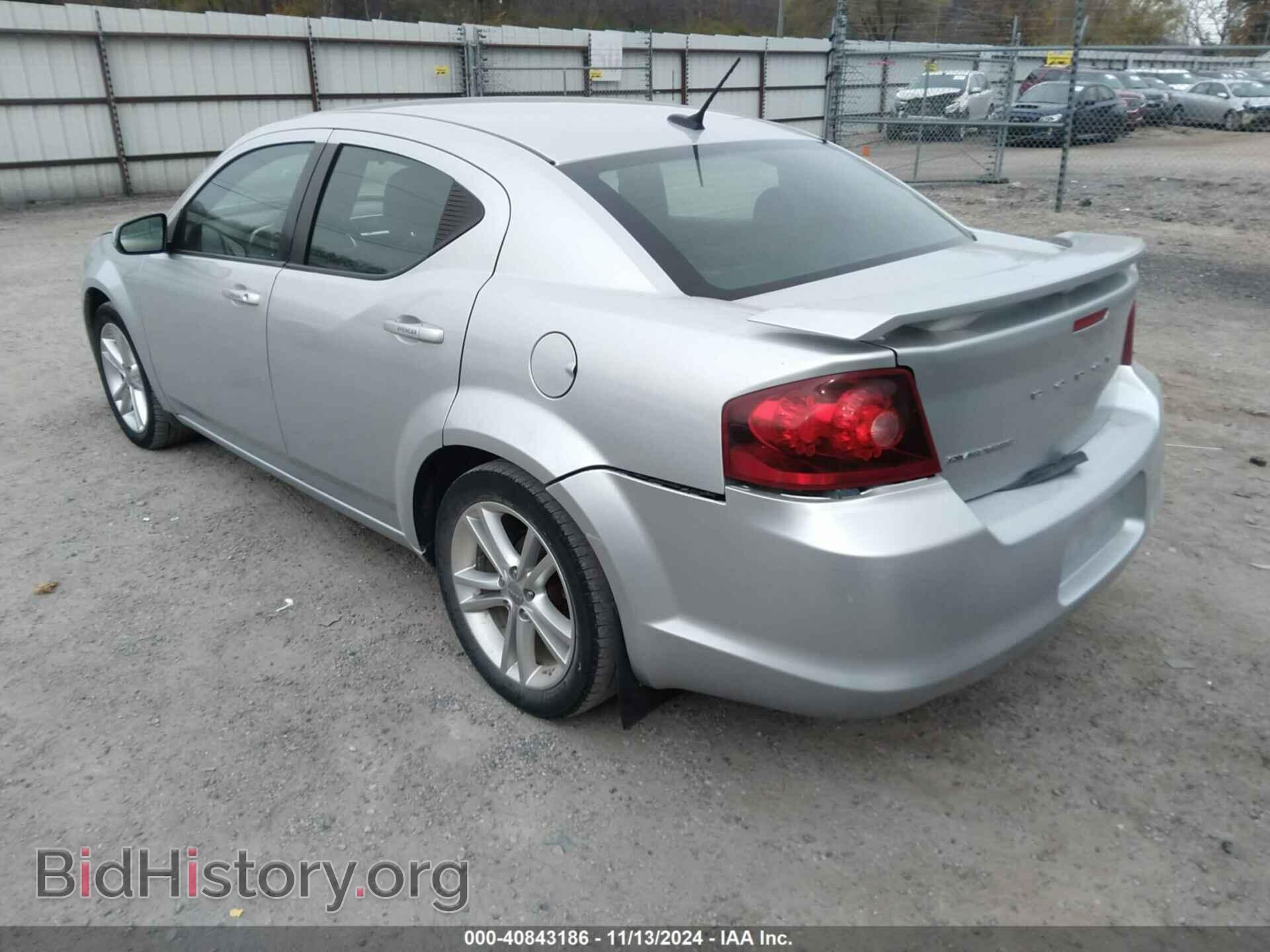 2011 DODGE AVENGER - VIN: 1B3BD1FG5BN558263 - Фото 3