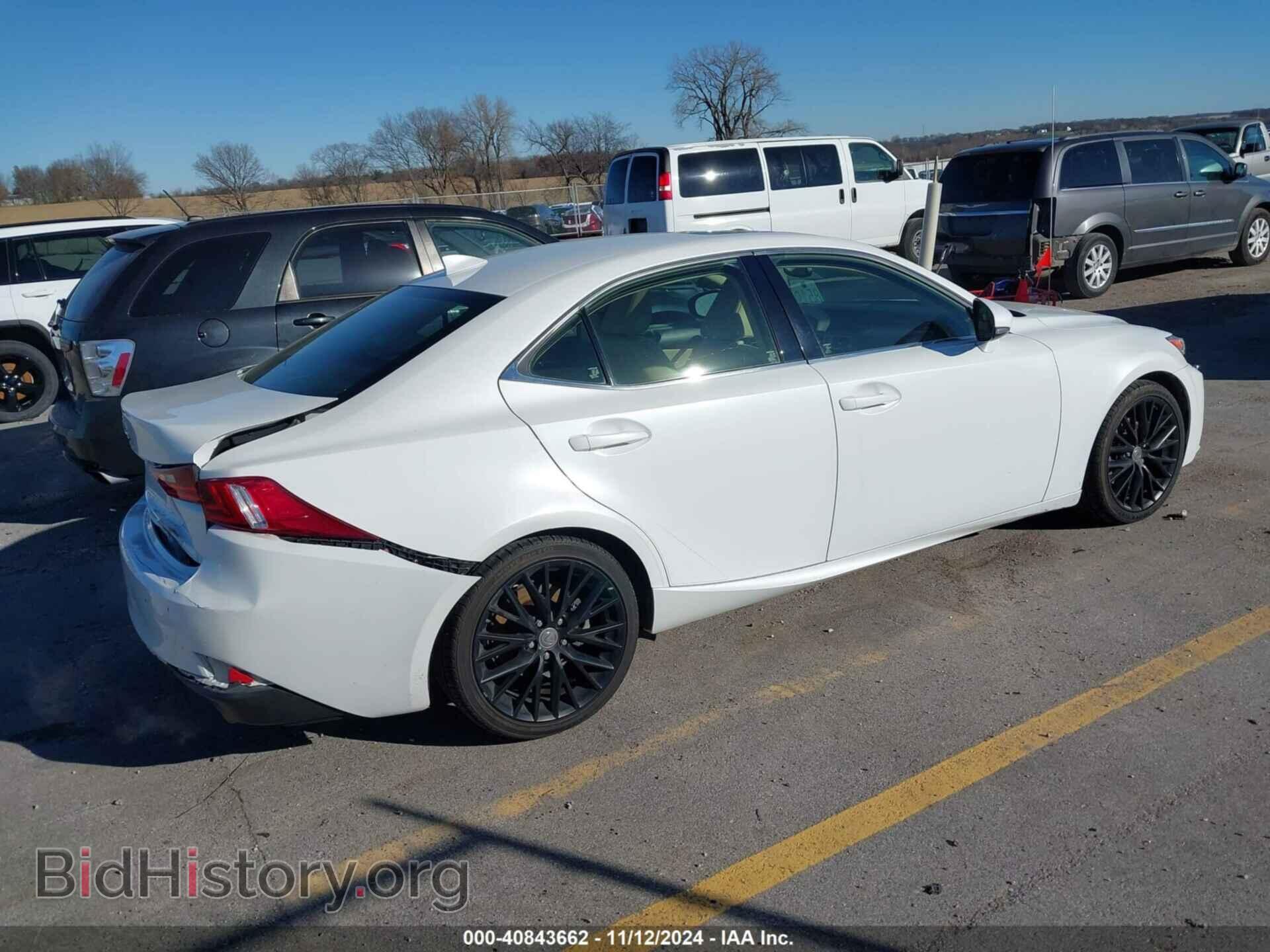 2014 LEXUS IS 250 - VIN: JTHCF1D27E5011843 - Фото 4