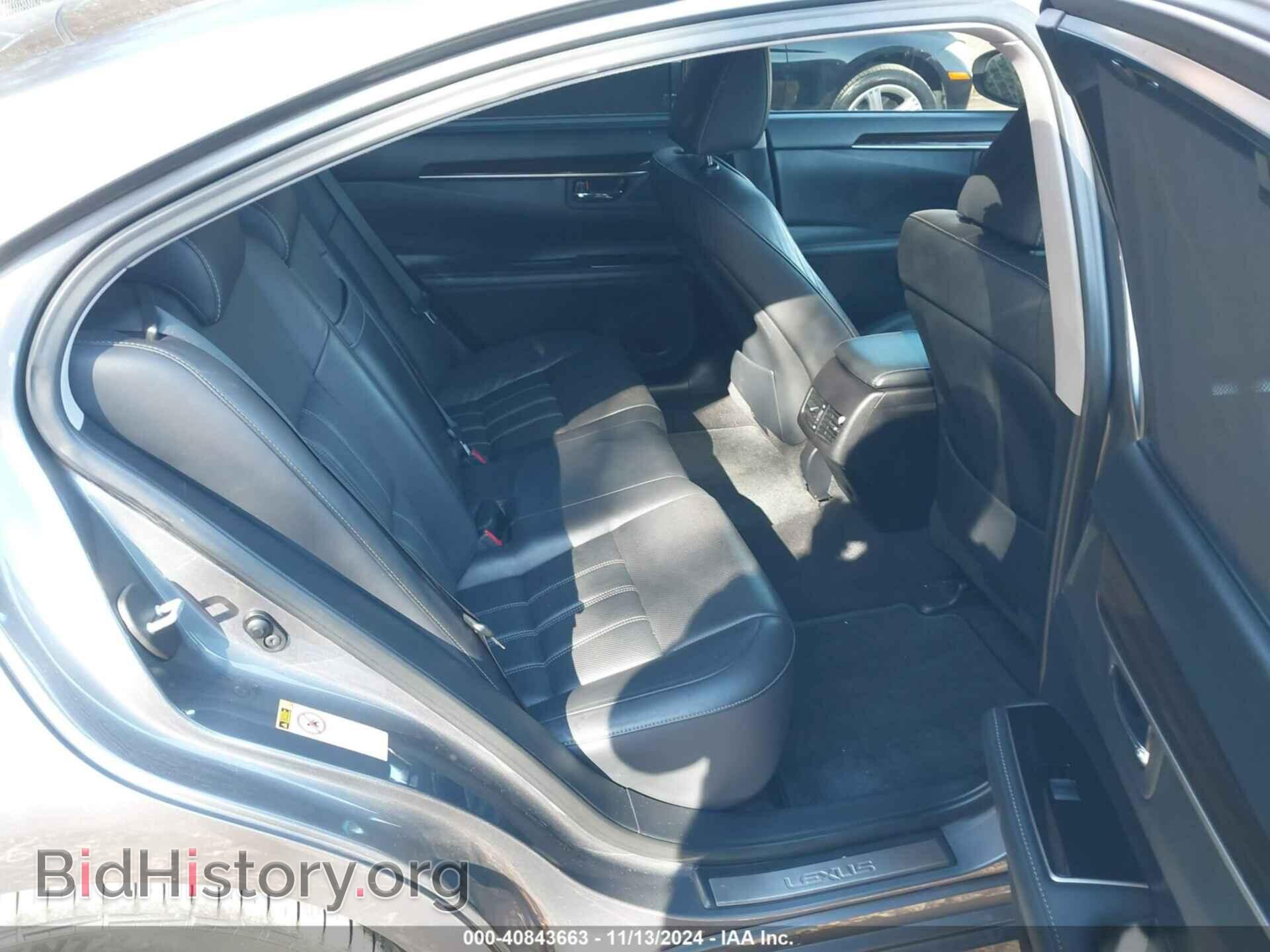 2016 LEXUS ES 350 - VIN: JTHBK1GG5G2214801 - Фото 8
