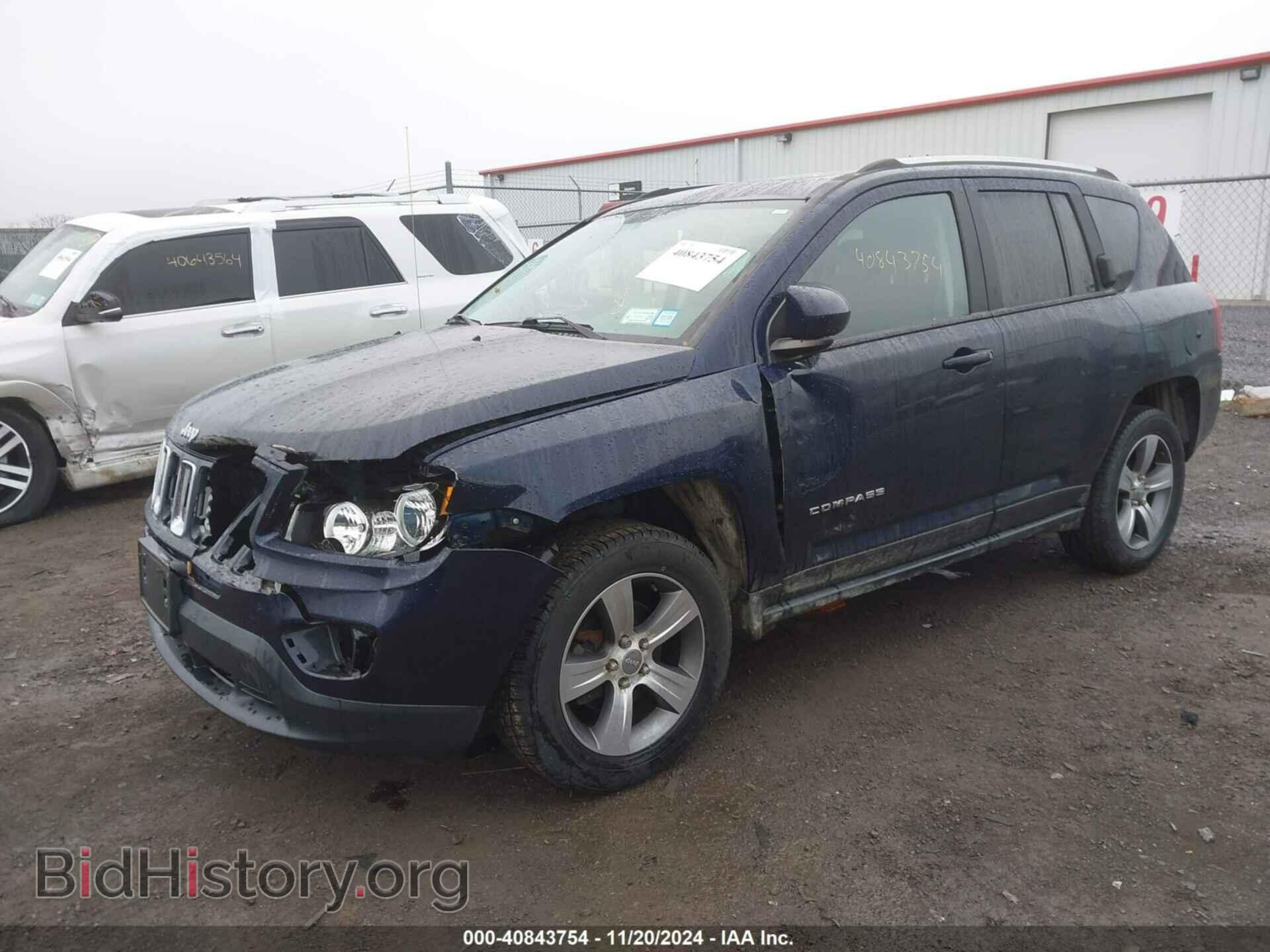 2016 JEEP COMPASS - VIN: 1C4NJDEBXGD772769 - Фото 2