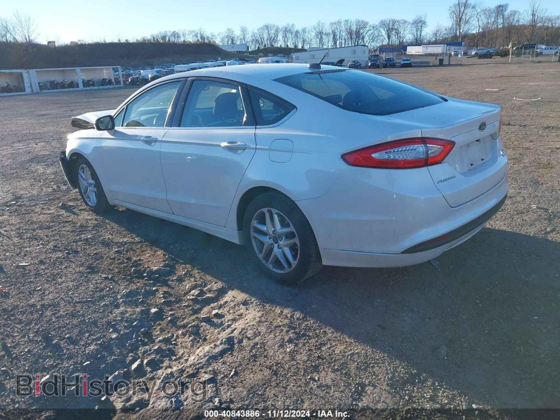 2013 FORD FUSION - VIN: 3FA6P0HRXDR109781 - Фото 3