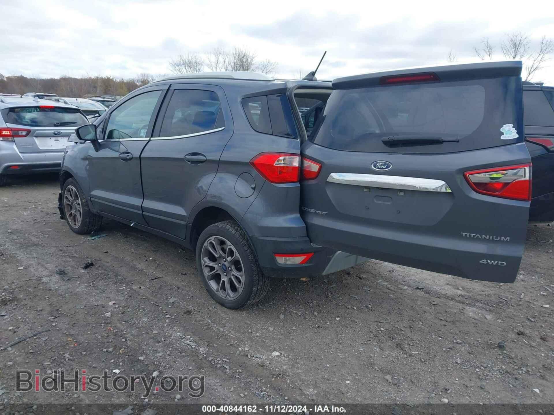 2019 FORD ECOSPORT - VIN: MAJ6S3KL5KC291471 - Фото 3