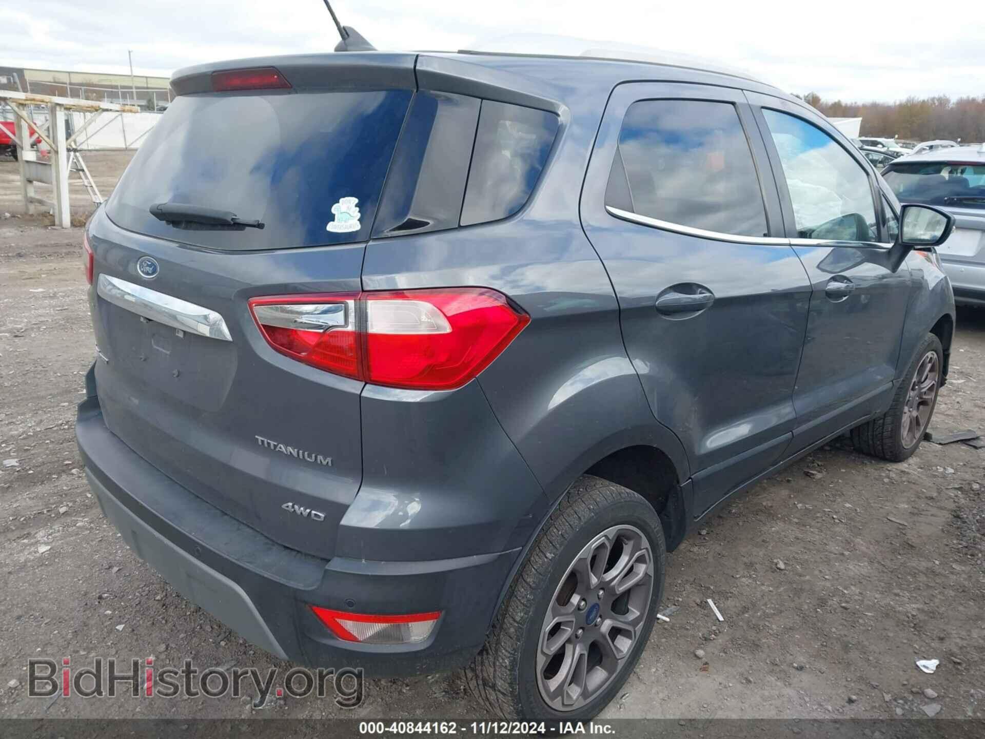 2019 FORD ECOSPORT - VIN: MAJ6S3KL5KC291471 - Фото 4