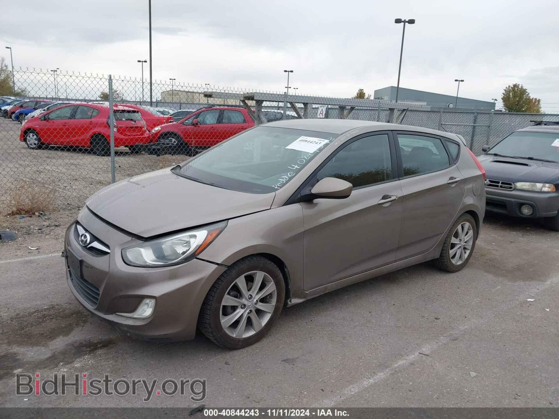 2012 HYUNDAI ACCENT - VIN: KMHCU5AE8CU005710 - Фото 2