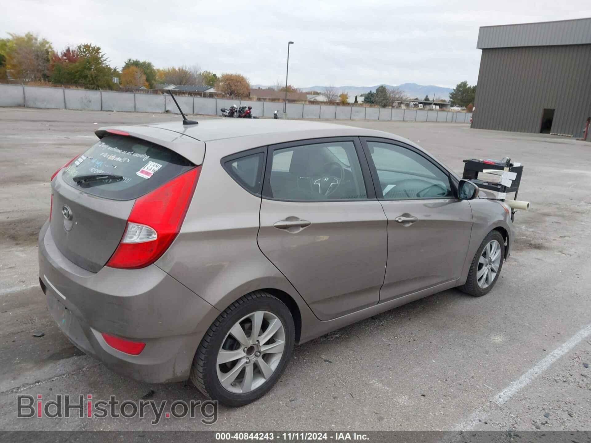 2012 HYUNDAI ACCENT - VIN: KMHCU5AE8CU005710 - Фото 4