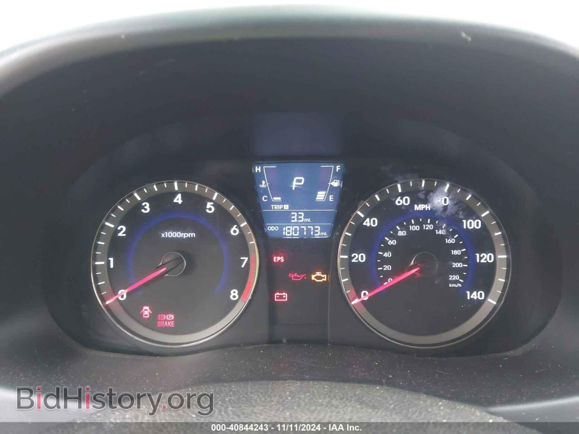 2012 HYUNDAI ACCENT - VIN: KMHCU5AE8CU005710 - Фото 7