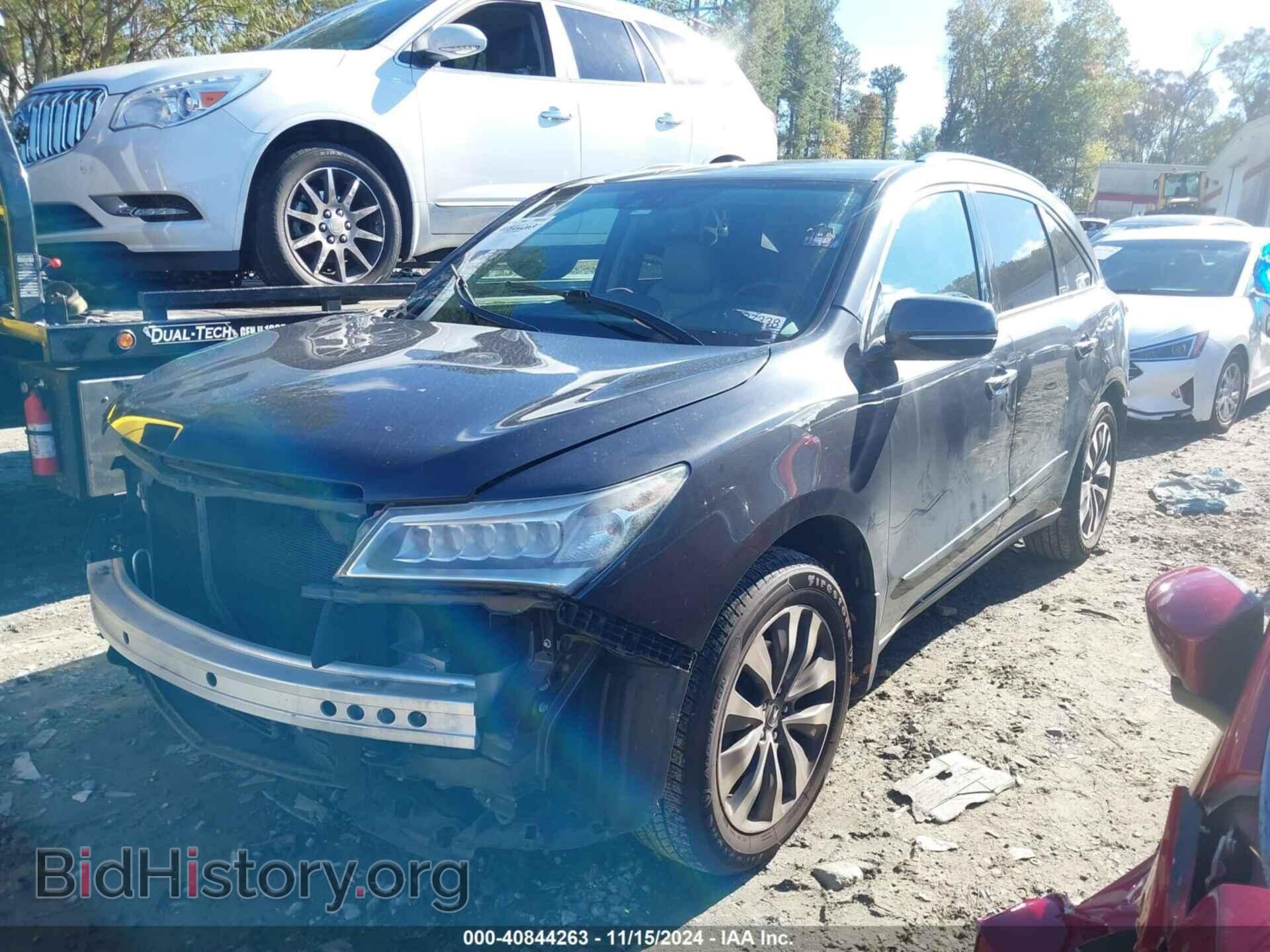 2014 ACURA MDX - VIN: 5FRYD3H4XEB019307 - Фото 2