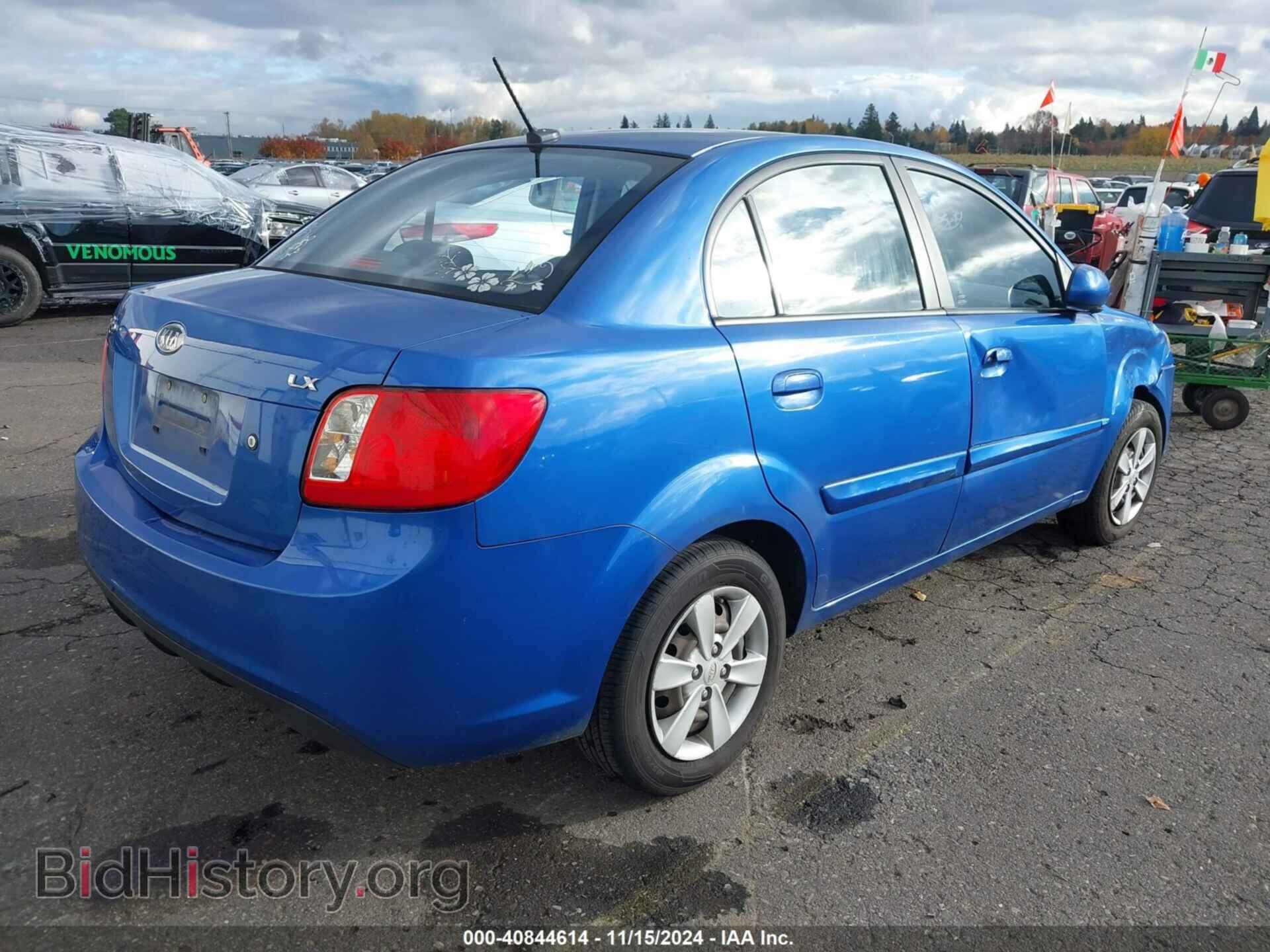 2010 KIA RIO - VIN: KNADH4A34A6670656 - Фото 4