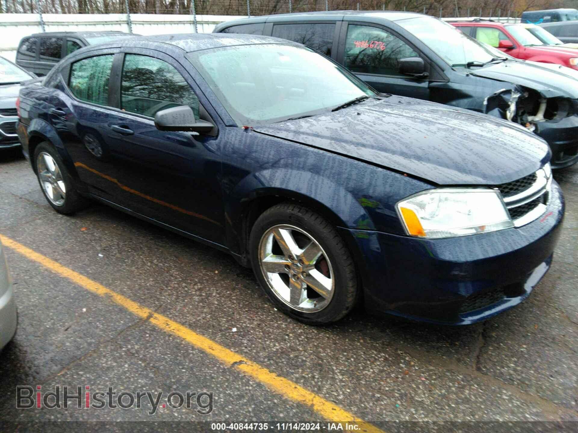 Photo 1C3CDZAB2DN611344 - DODGE AVENGER 2013