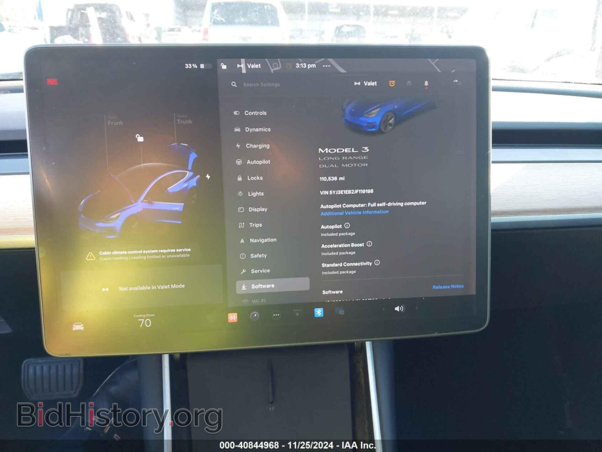2018 TESLA MODEL 3 - VIN: 5YJ3E1EB2JF119198 - Фото 7