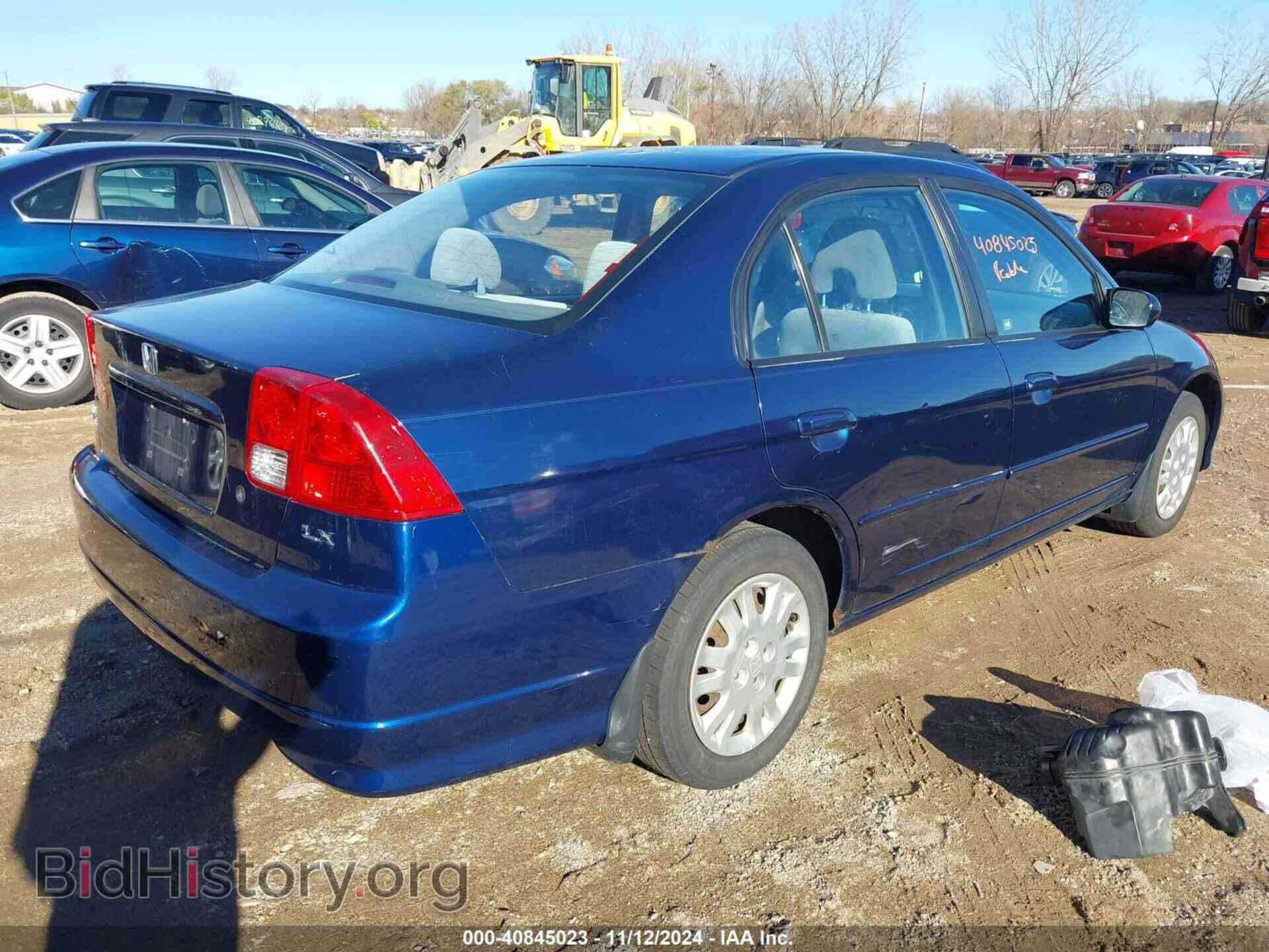 2005 HONDA CIVIC - VIN: 2HGES16545H517363 - Фото 4