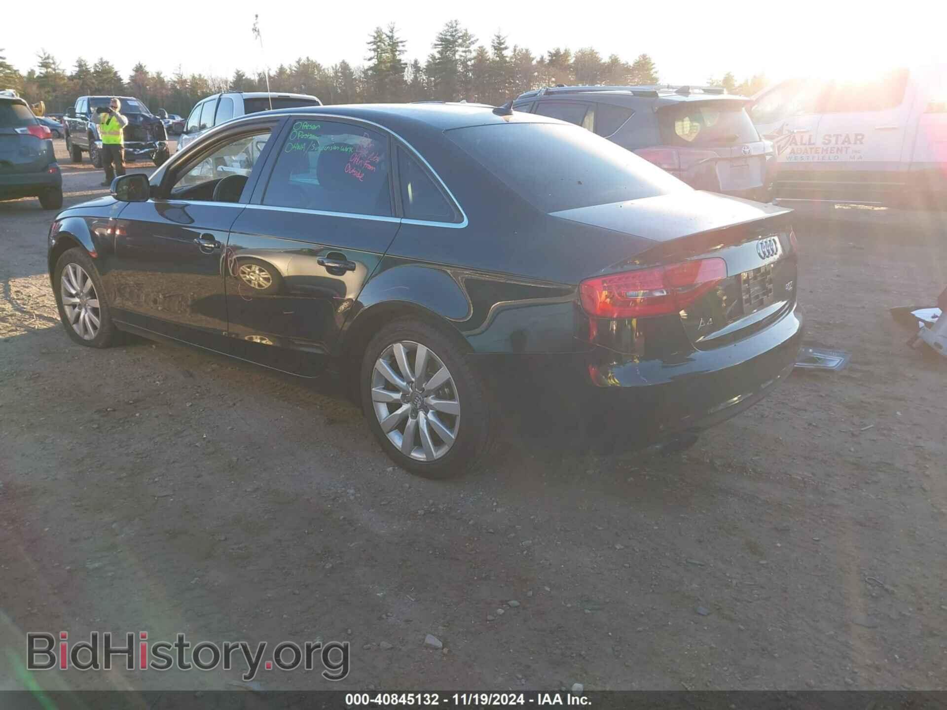 2013 AUDI A4 - VIN: WAUBFAFL4DN036827 - Фото 3