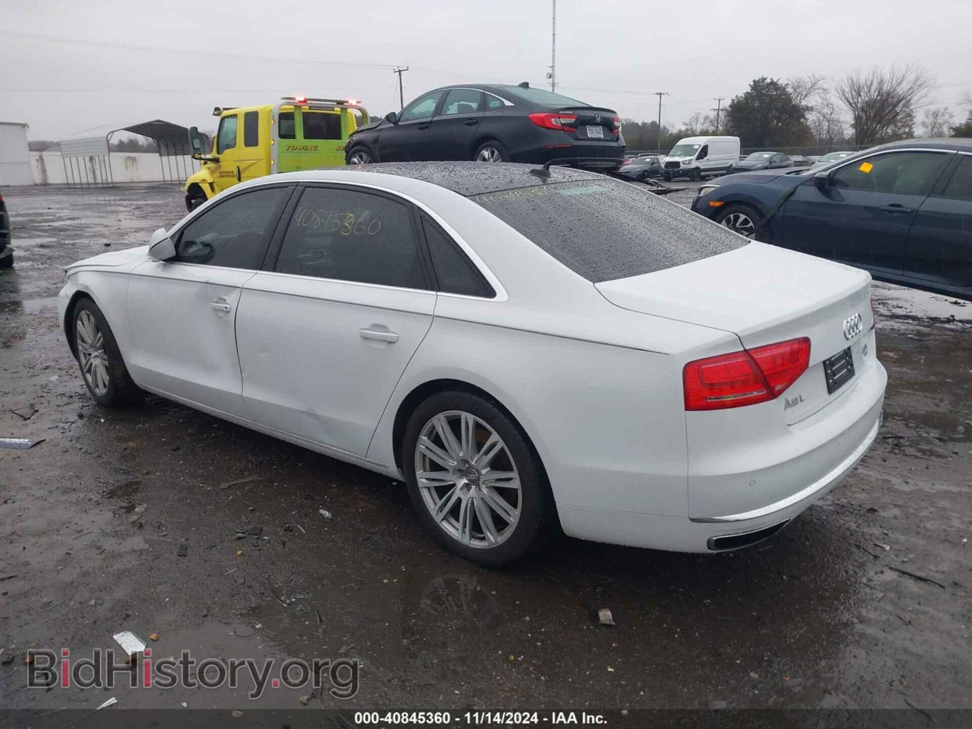 2014 AUDI A8 L - VIN: WAUR2AFD4EN004562 - Фото 3