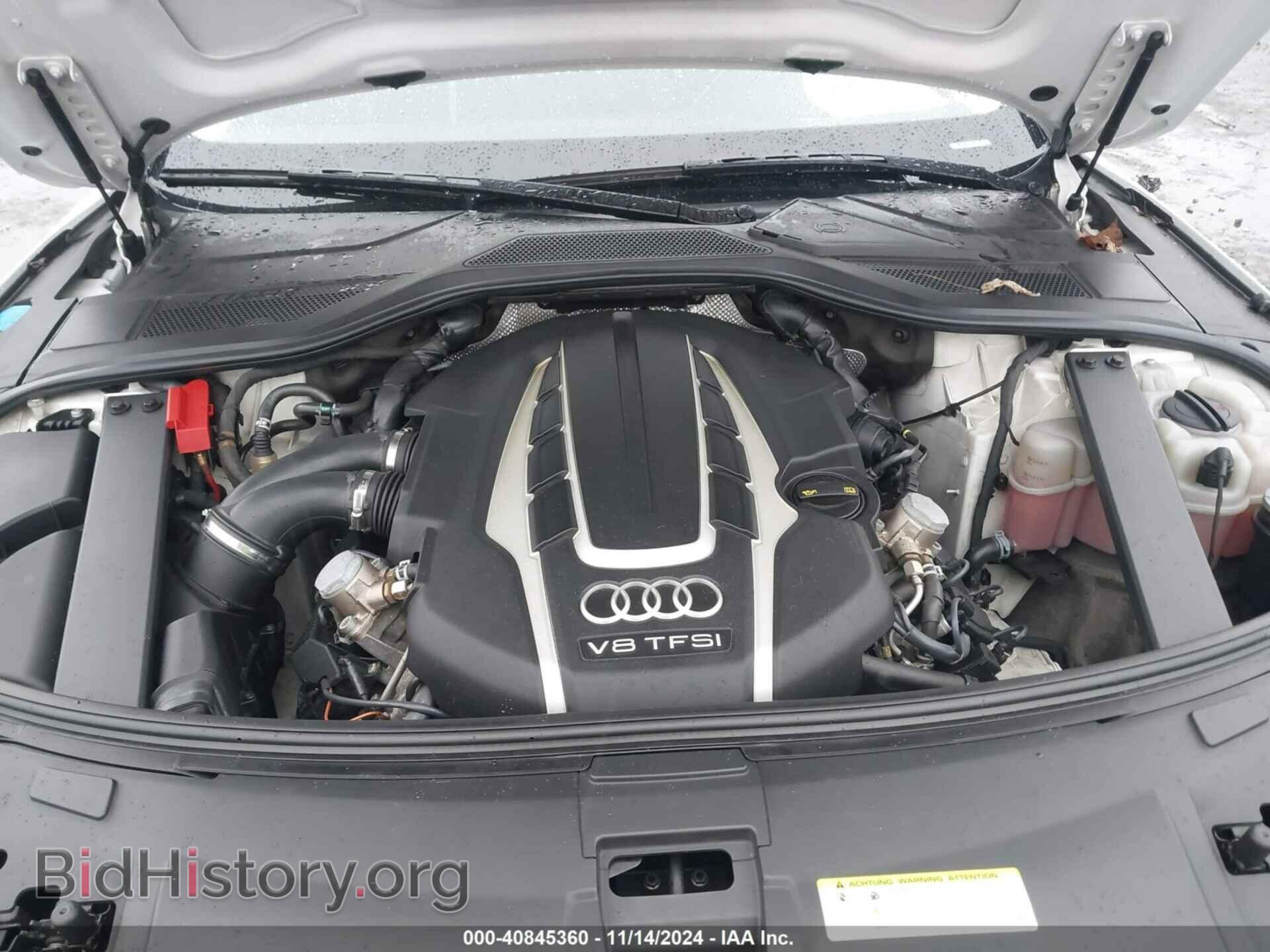 2014 AUDI A8 L - VIN: WAUR2AFD4EN004562 - Фото 10