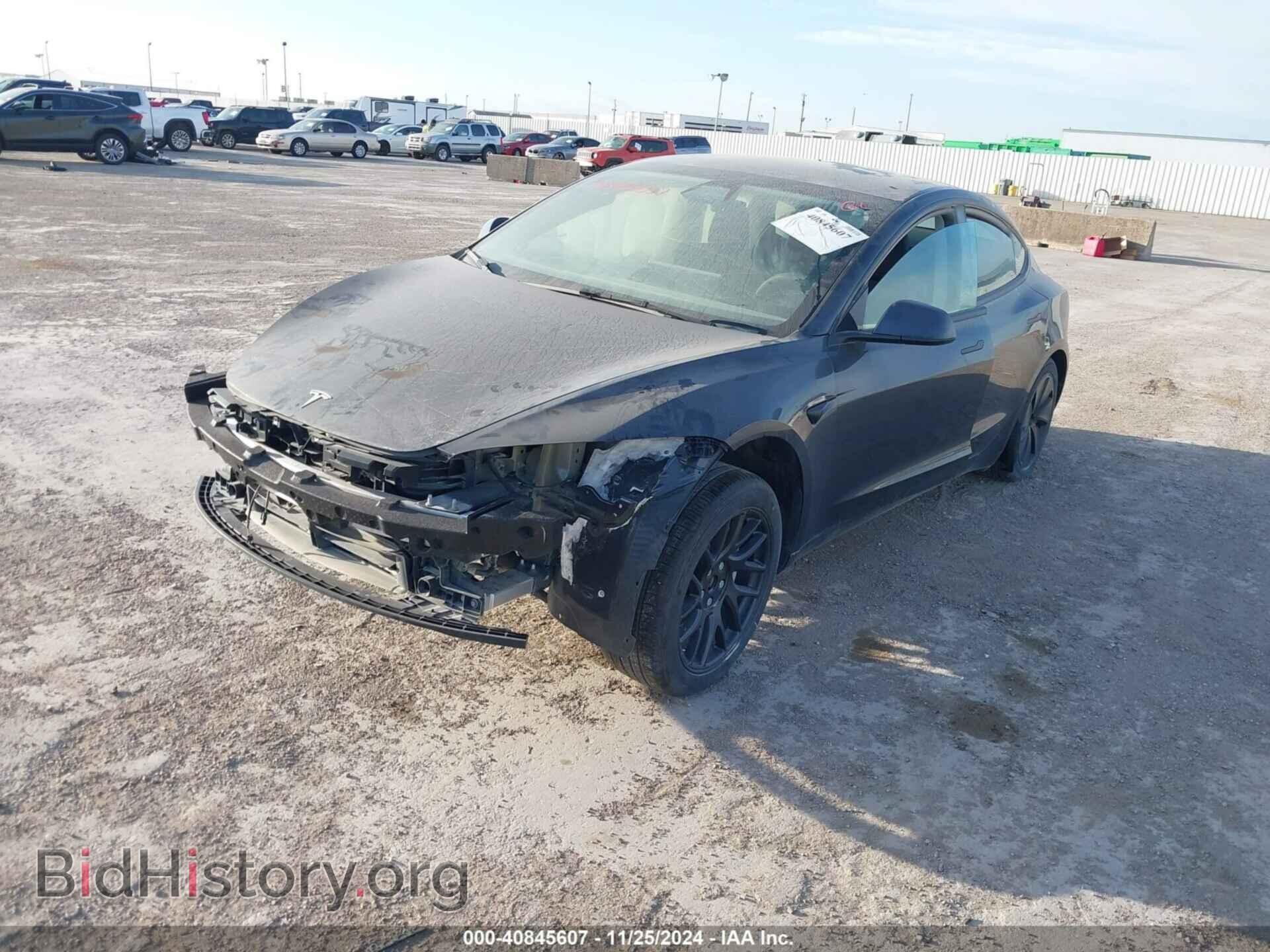 2024 TESLA MODEL 3 - VIN: 5YJ3E1EA2RF731288 - Фото 2