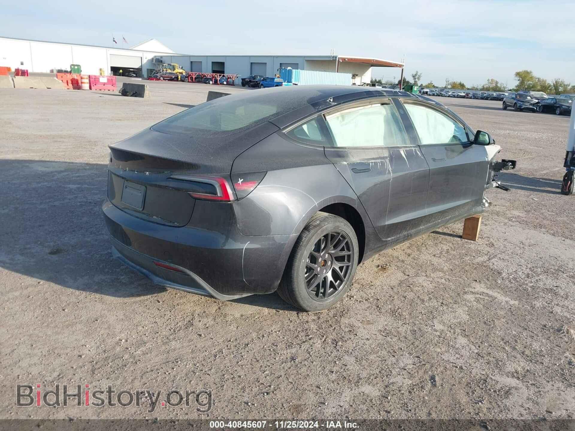 2024 TESLA MODEL 3 - VIN: 5YJ3E1EA2RF731288 - Фото 4