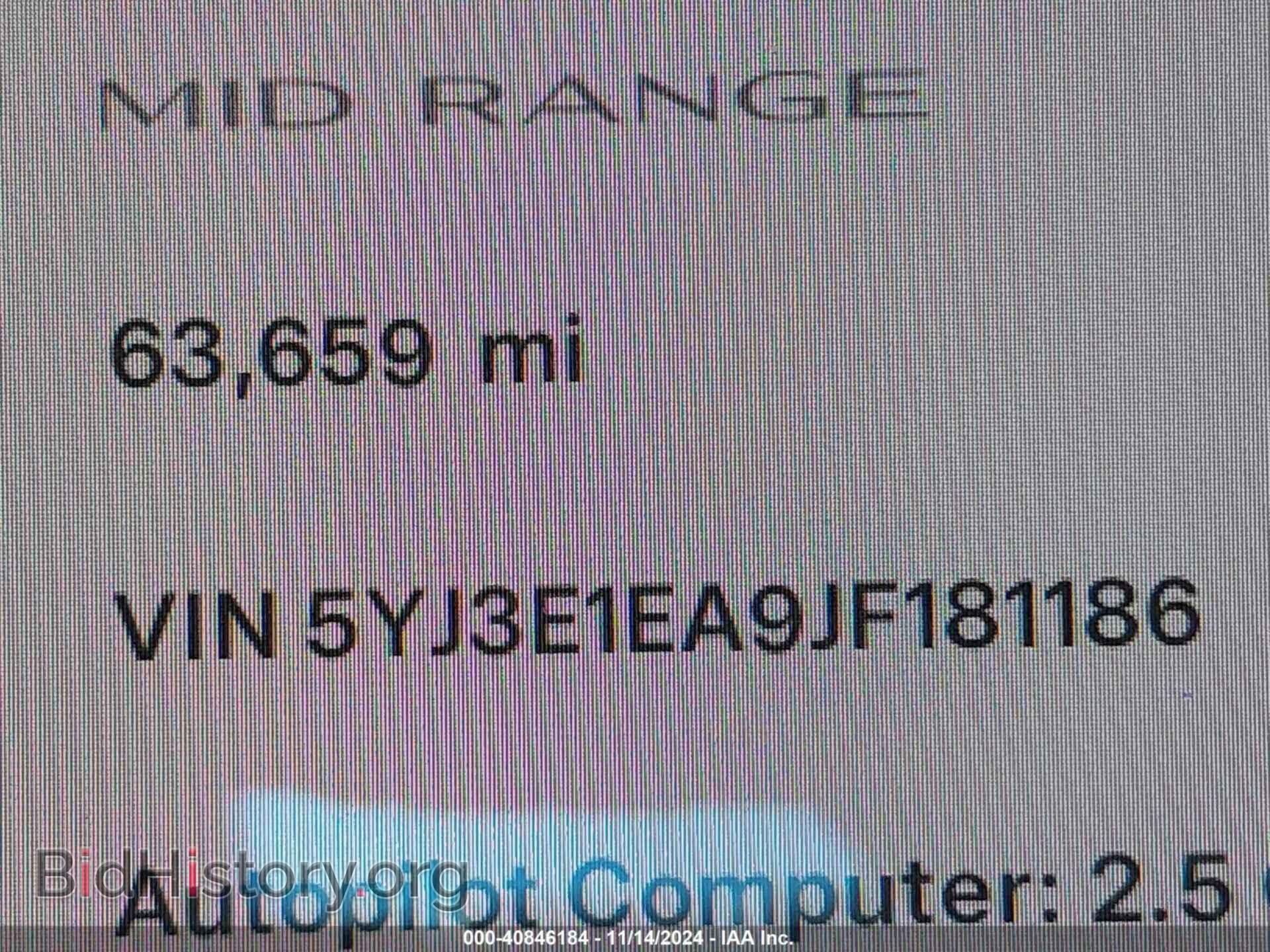 2018 TESLA MODEL 3 - VIN: 5YJ3E1EA9JF181186 - Фото 9
