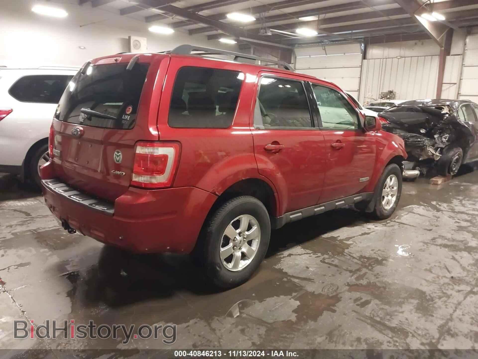 2008 FORD ESCAPE - VIN: 1FMCU94148KD14870 - Фото 4