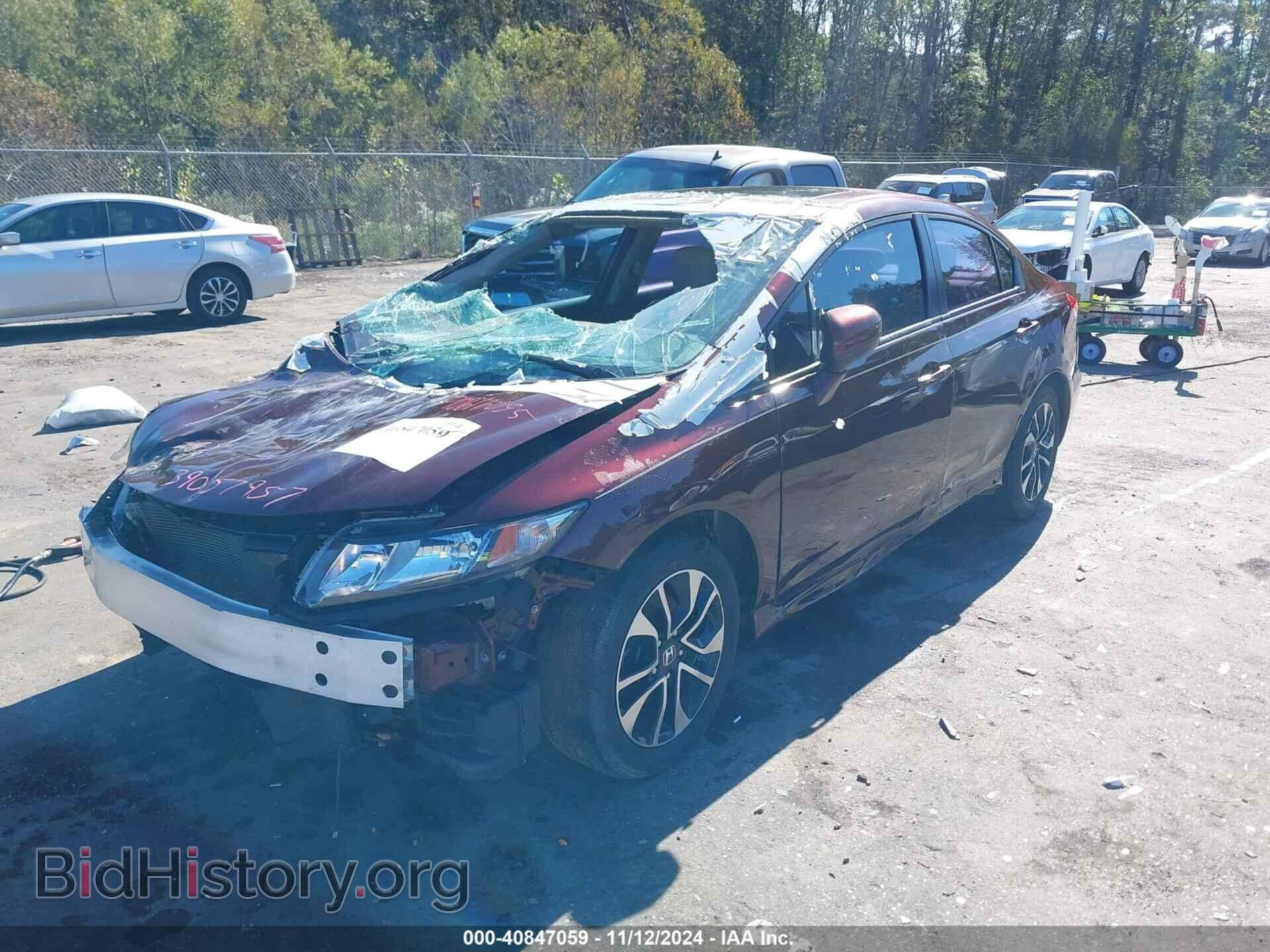 2015 HONDA CIVIC - VIN: 19XFB2F82FE098719 - Фото 2