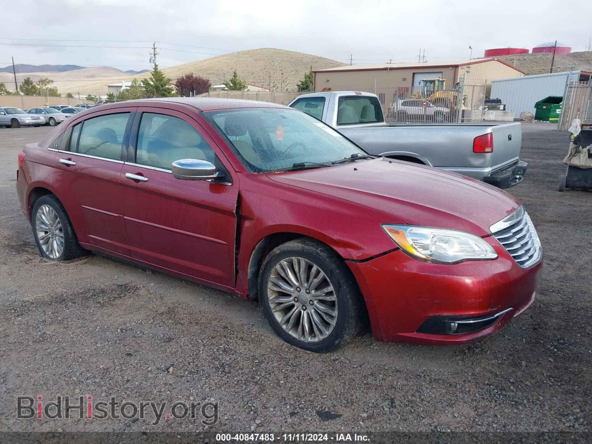 Photo 1C3CCBCB2CN256374 - CHRYSLER 200 2012