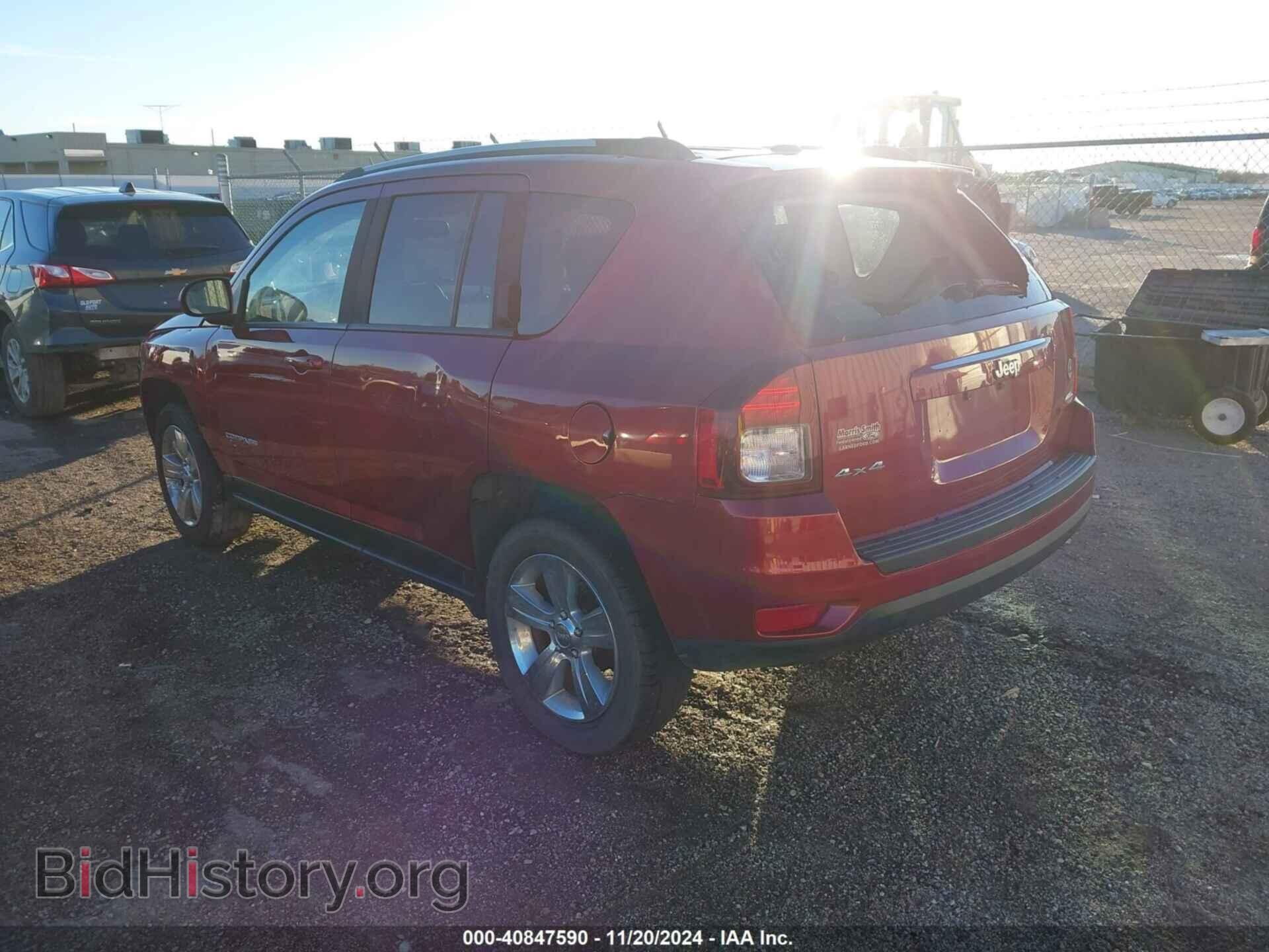 2016 JEEP COMPASS - VIN: 1C4NJDEB8GD598488 - Фото 3