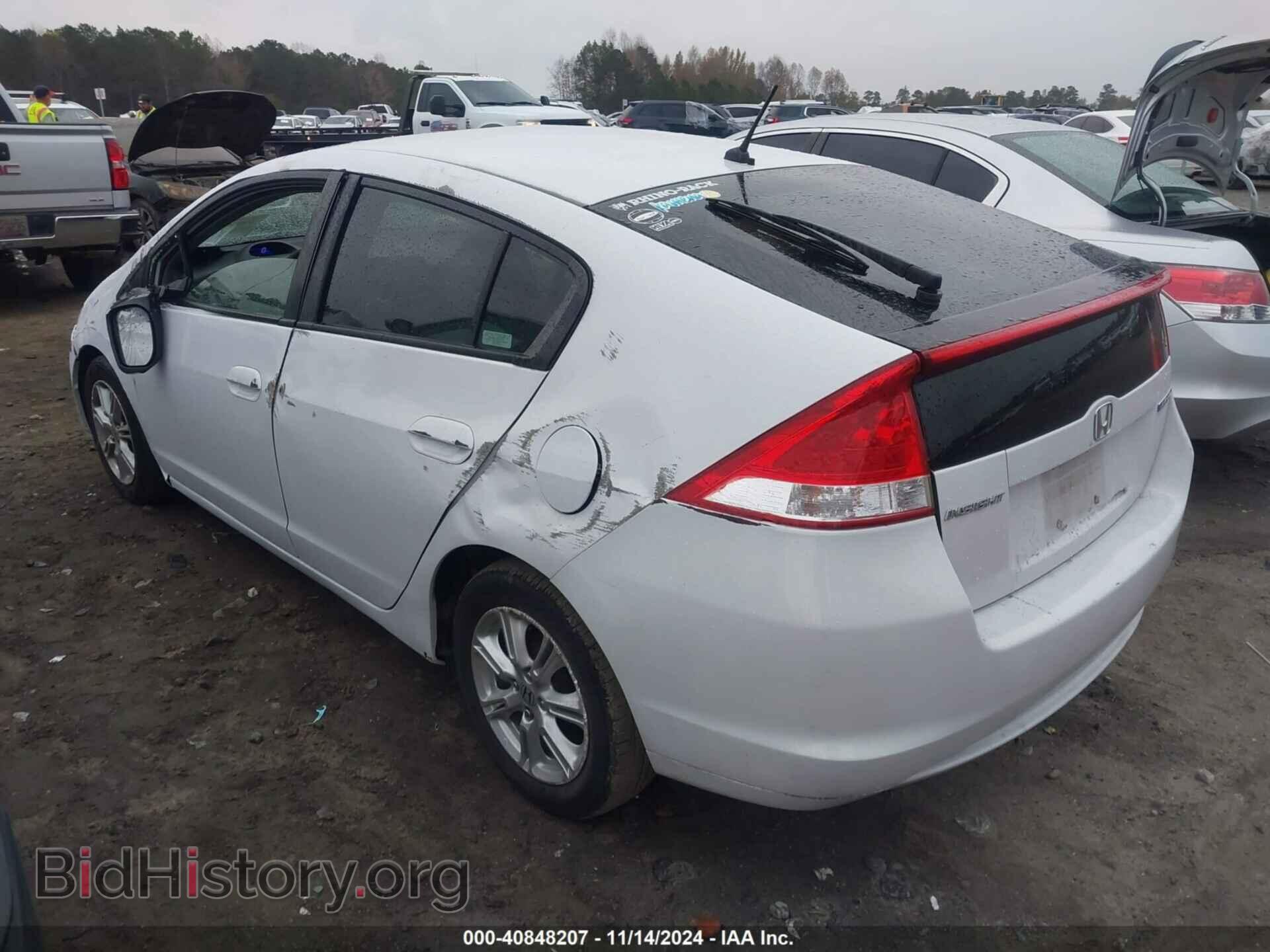 2010 HONDA INSIGHT - VIN: JHMZE2H70AS034465 - Фото 3
