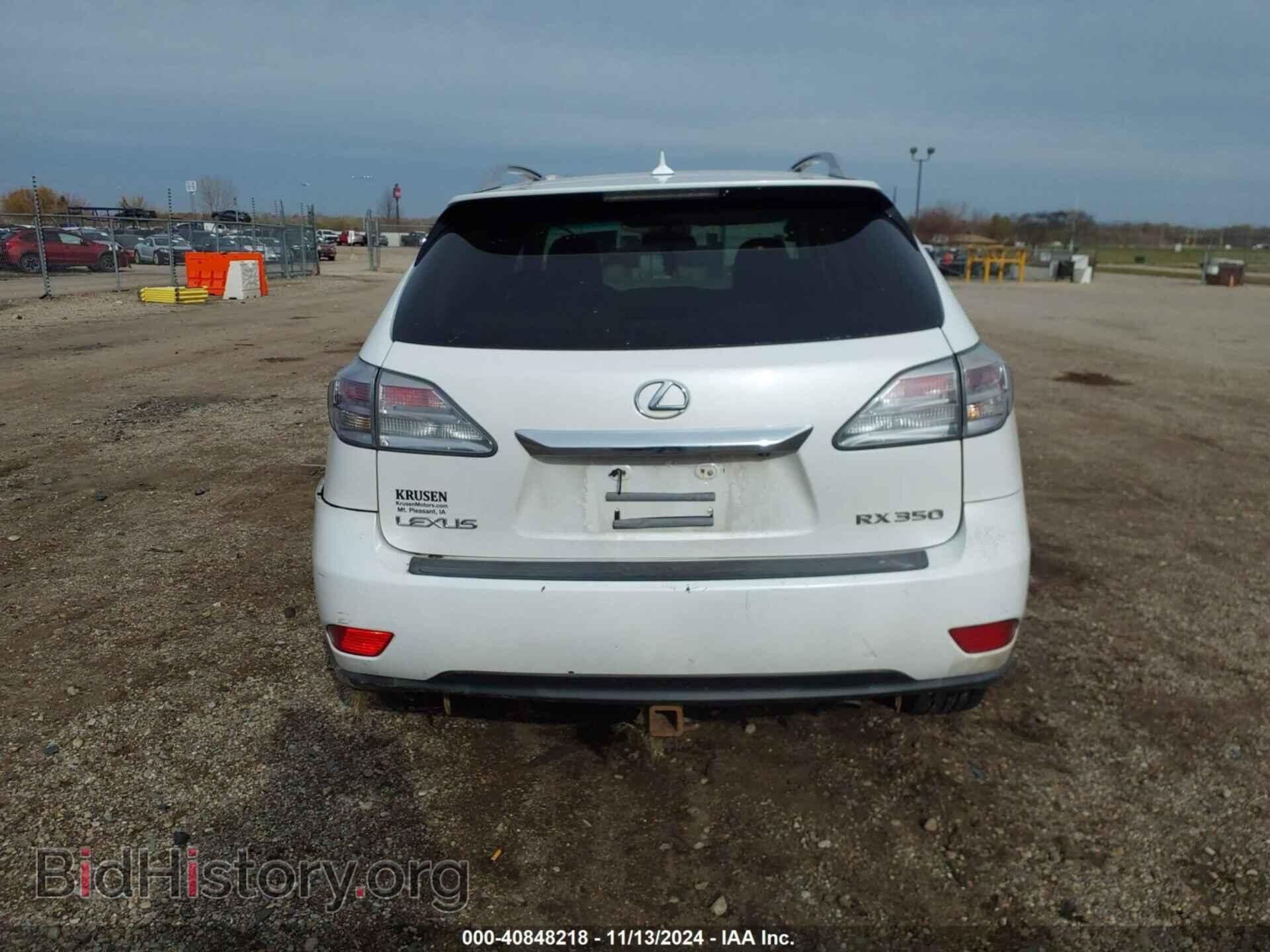 2010 LEXUS RX 350 - VIN: 2T2BK1BA6AC071205 - Фото 16