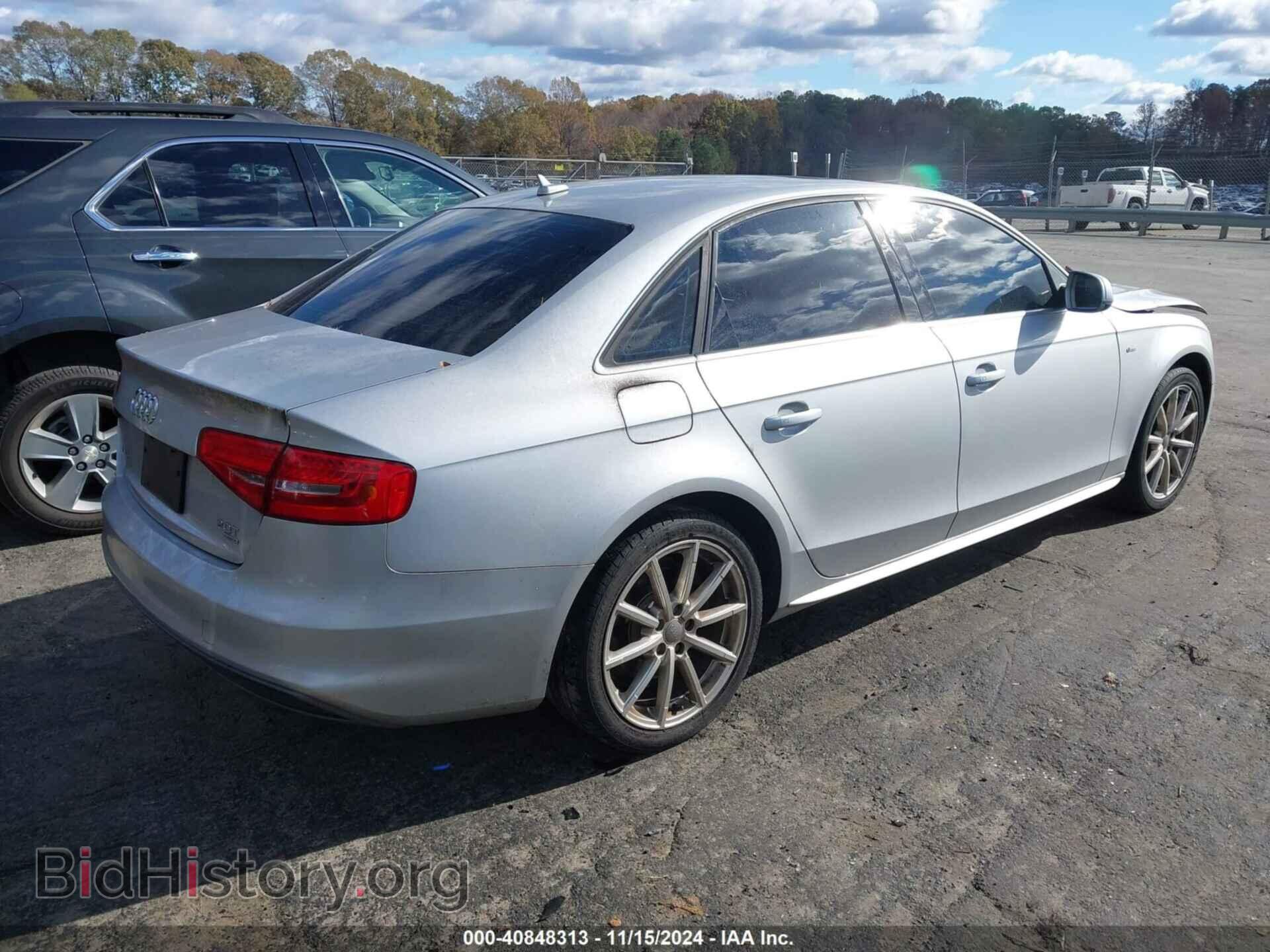 2014 AUDI A4 - VIN: WAUFFAFL2EA078052 - Photo 4