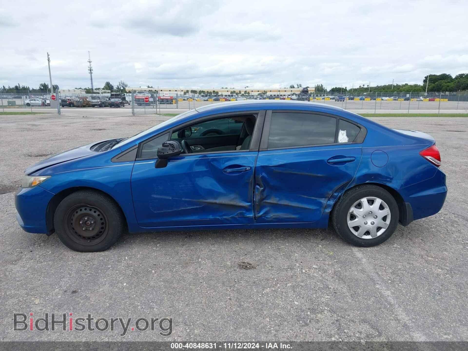 2013 HONDA CIVIC - VIN: 19XFB2F59DE088336 - Фото 14
