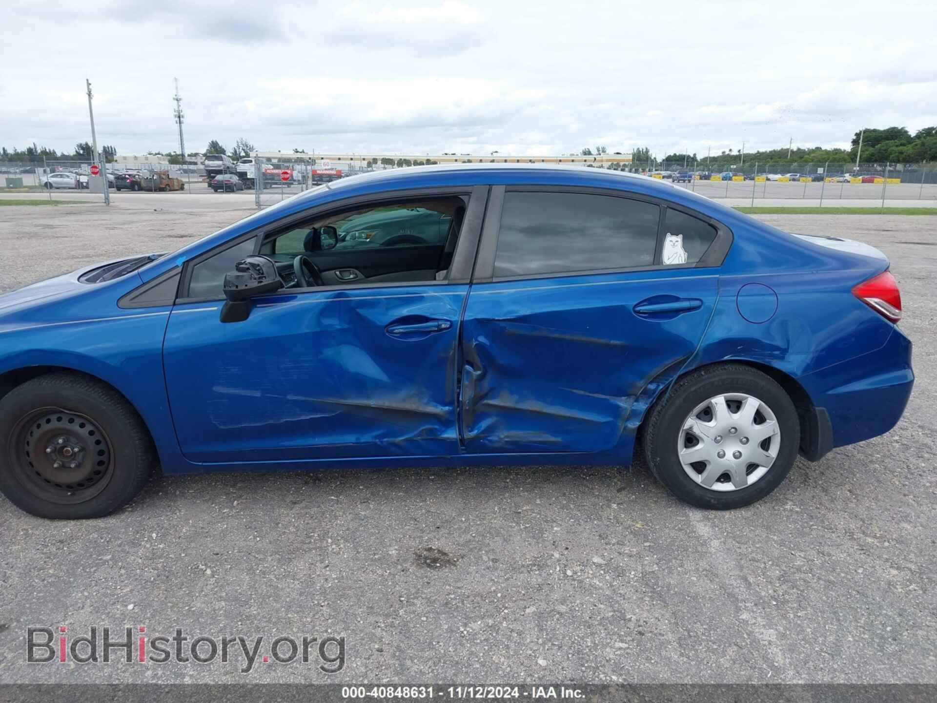 2013 HONDA CIVIC - VIN: 19XFB2F59DE088336 - Фото 6