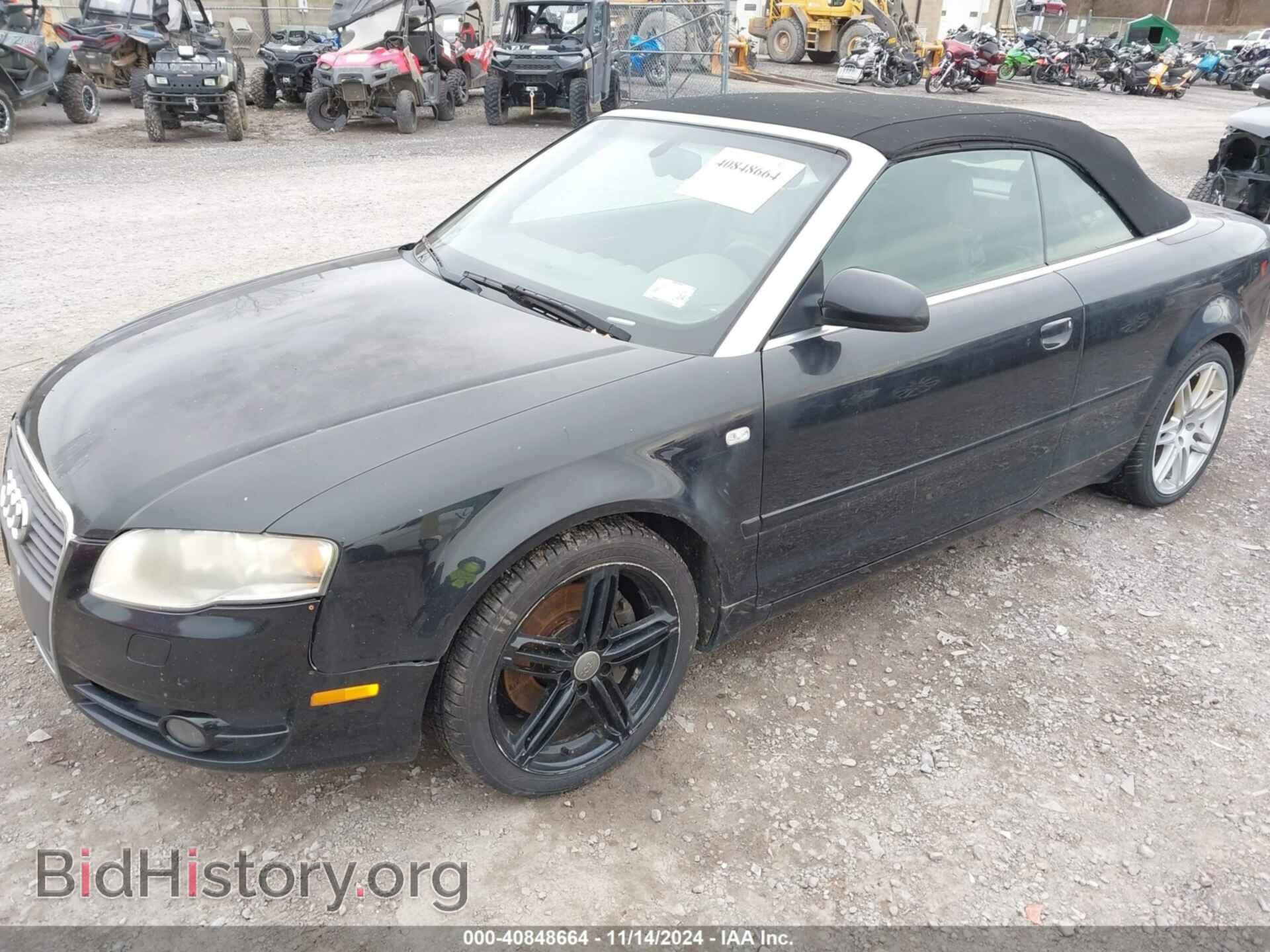 2007 AUDI A4 - VIN: WAUDF48H17K025471 - Фото 2