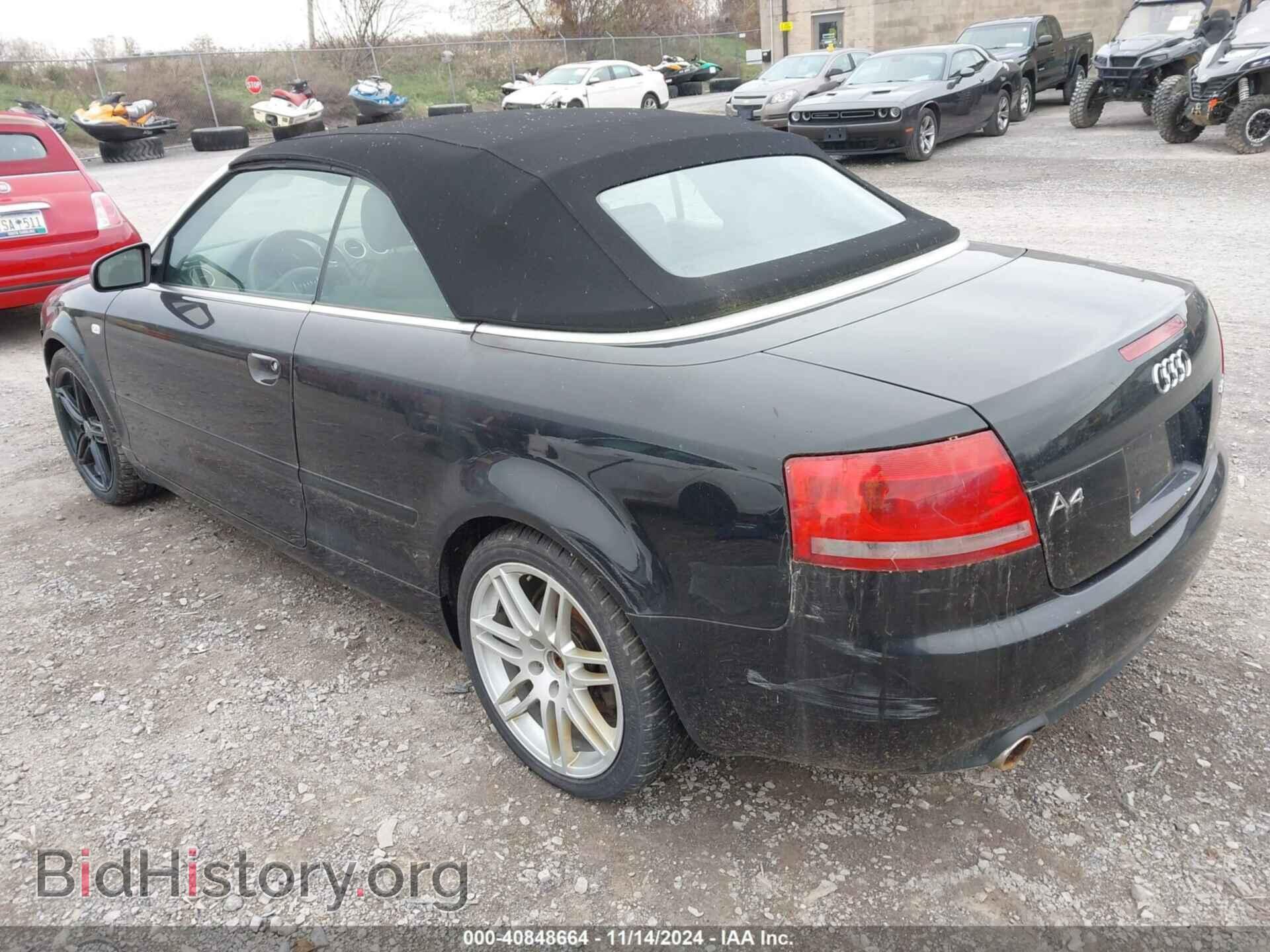 2007 AUDI A4 - VIN: WAUDF48H17K025471 - Фото 3