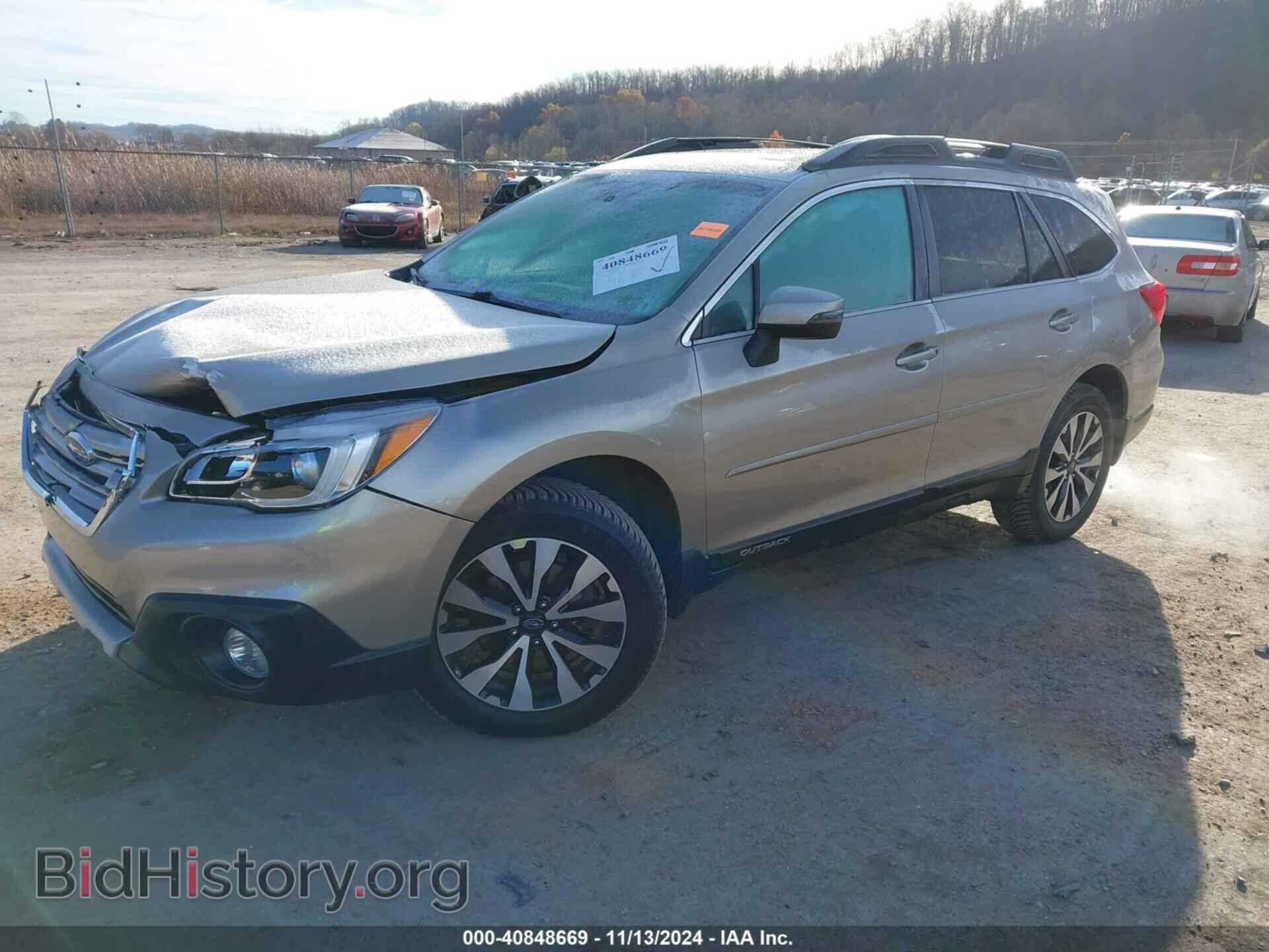 2016 SUBARU OUTBACK - VIN: 4S4BSBNC3G3225972 - Фото 2