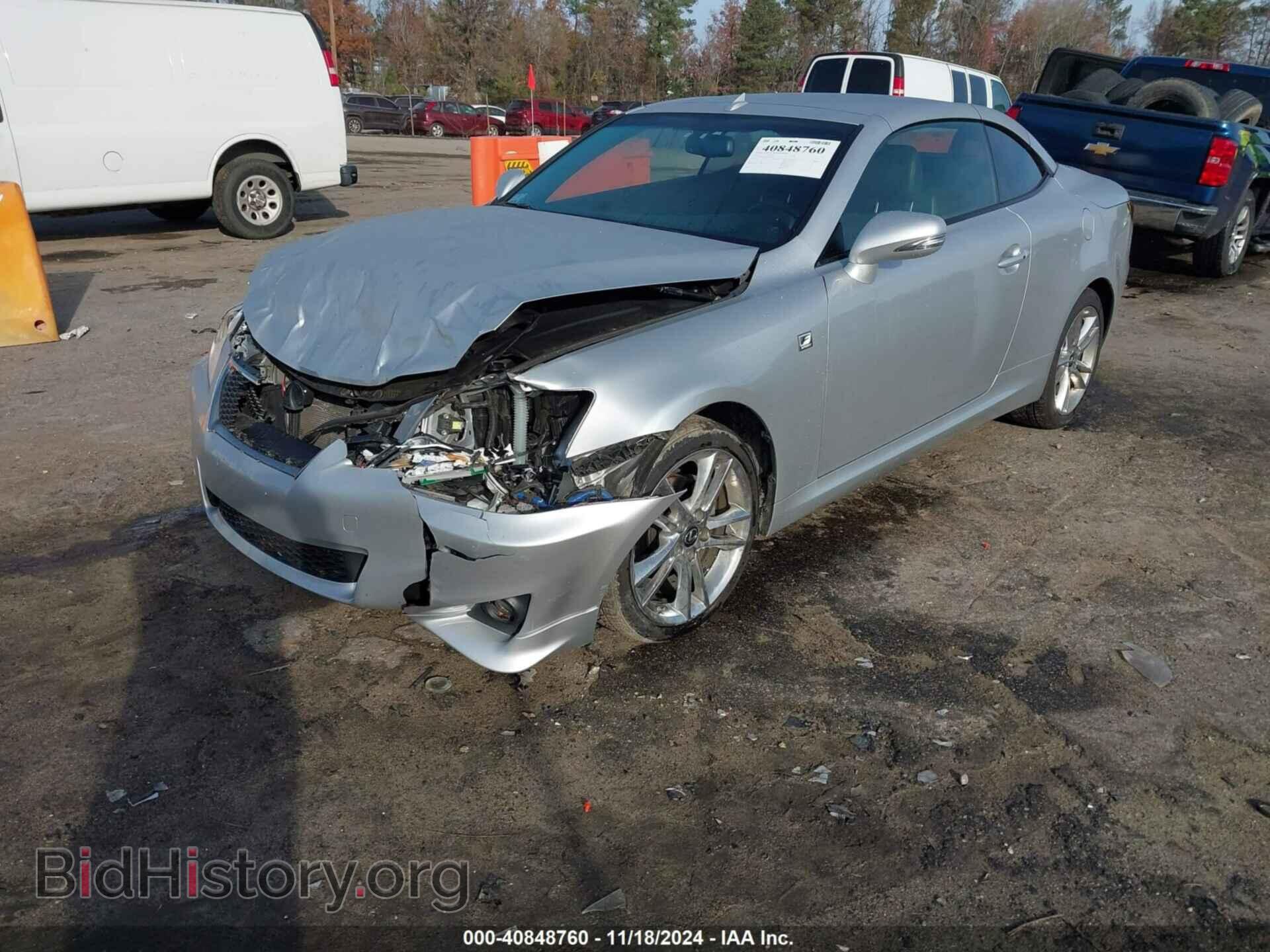 2014 LEXUS IS 250C - VIN: JTHFF2C26E2529755 - Фото 2
