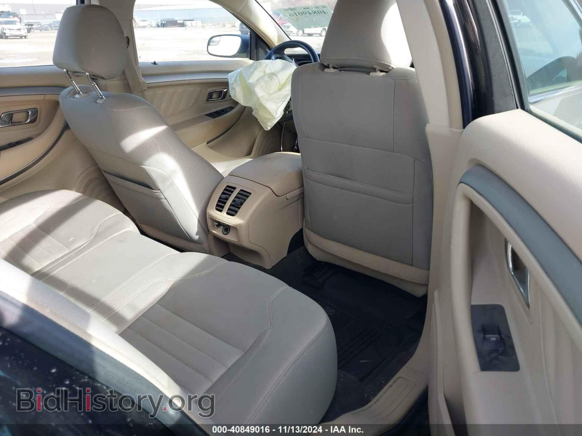 2013 FORD TAURUS - VIN: 1FAHP2D83DG222092 - Фото 8