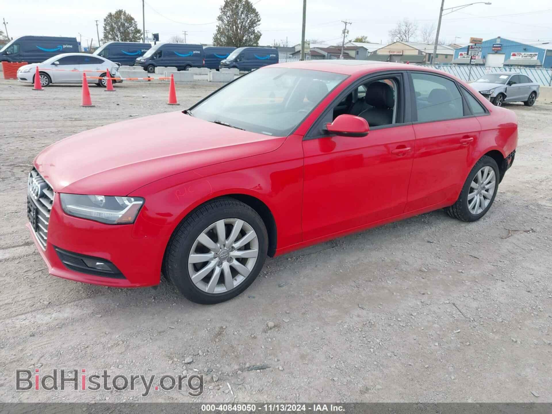 2013 AUDI A4 - VIN: WAUBFAFL3DA160899 - Фото 2