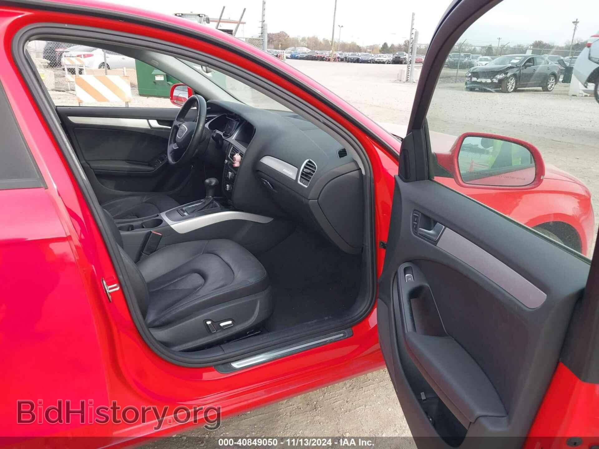 2013 AUDI A4 - VIN: WAUBFAFL3DA160899 - Фото 5