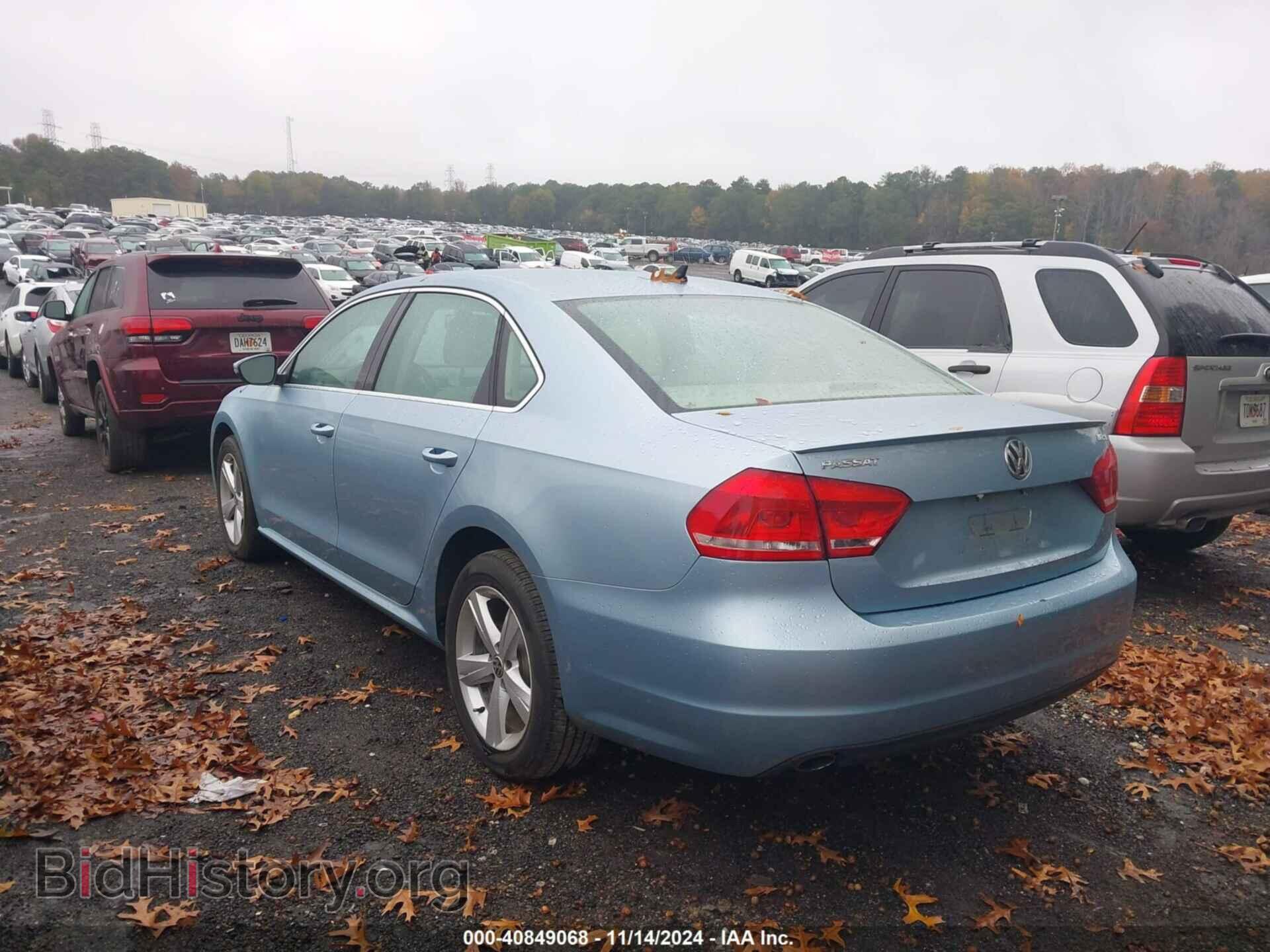 2012 VOLKSWAGEN PASSAT - VIN: 1VWBN7A39CC102277 - Фото 3