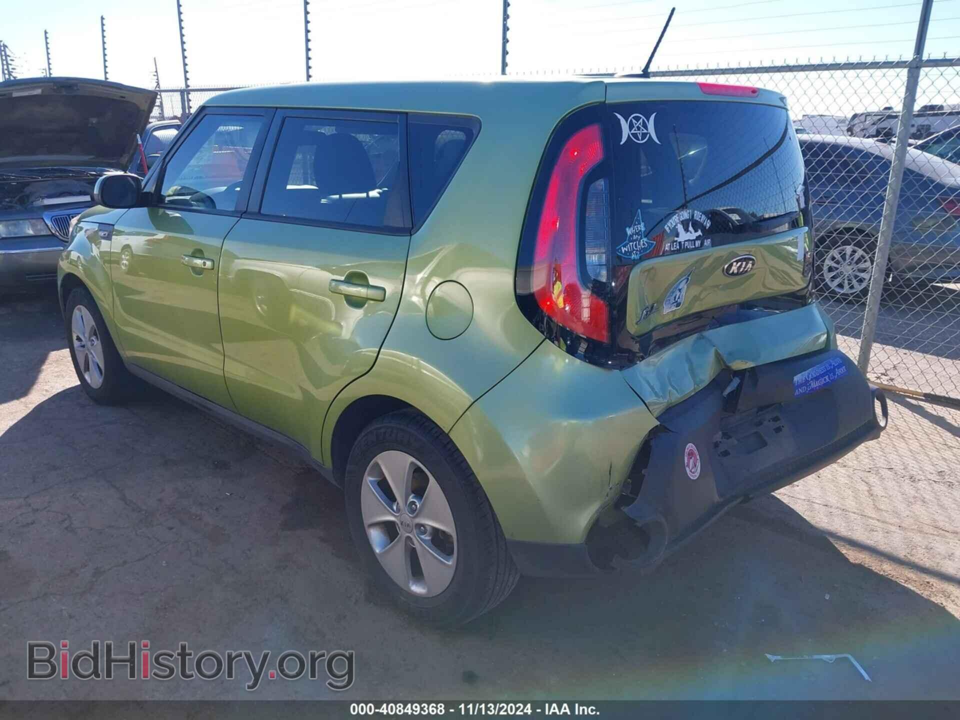 2014 KIA SOUL - VIN: KNDJN2A23E7720182 - Фото 3