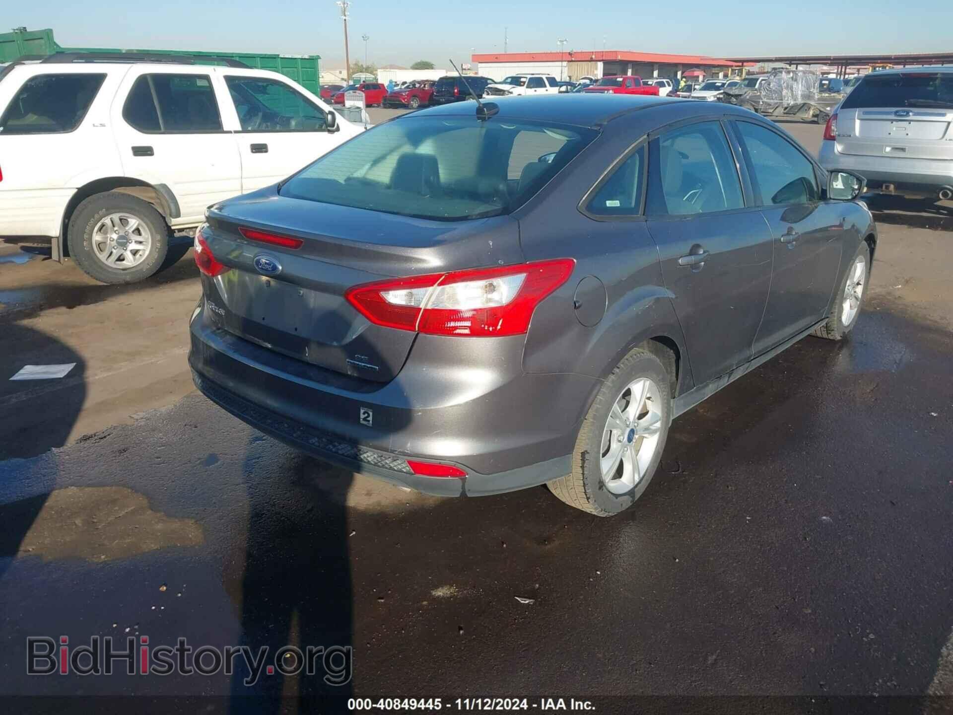 2013 FORD FOCUS - VIN: 1FADP3F2XDL247124 - Фото 4