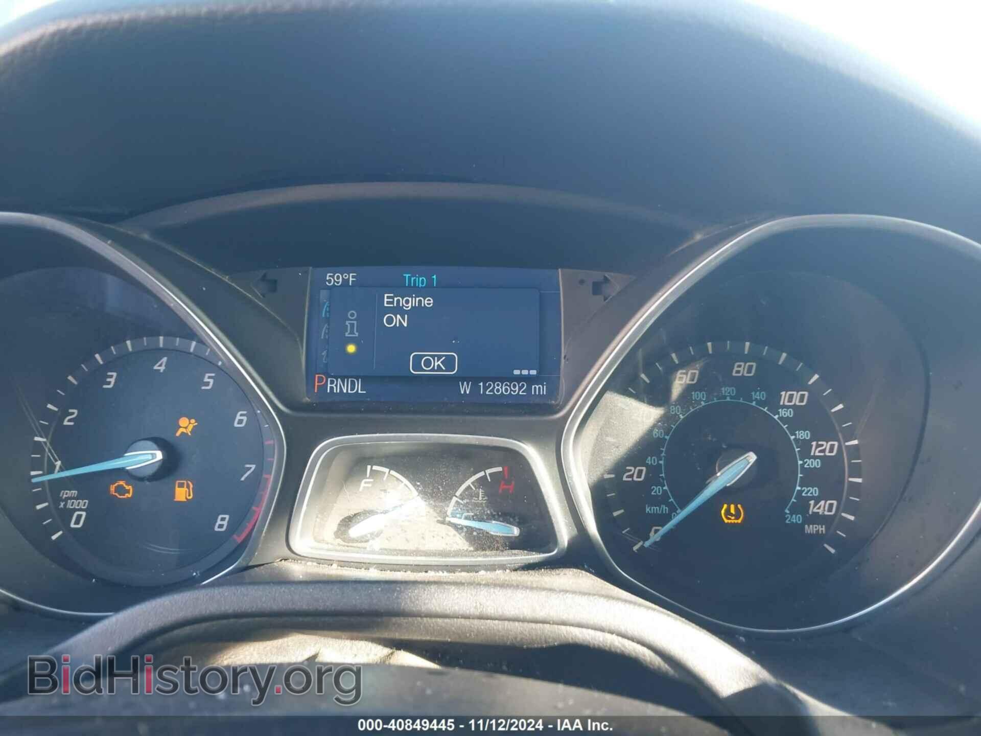 2013 FORD FOCUS - VIN: 1FADP3F2XDL247124 - Фото 7