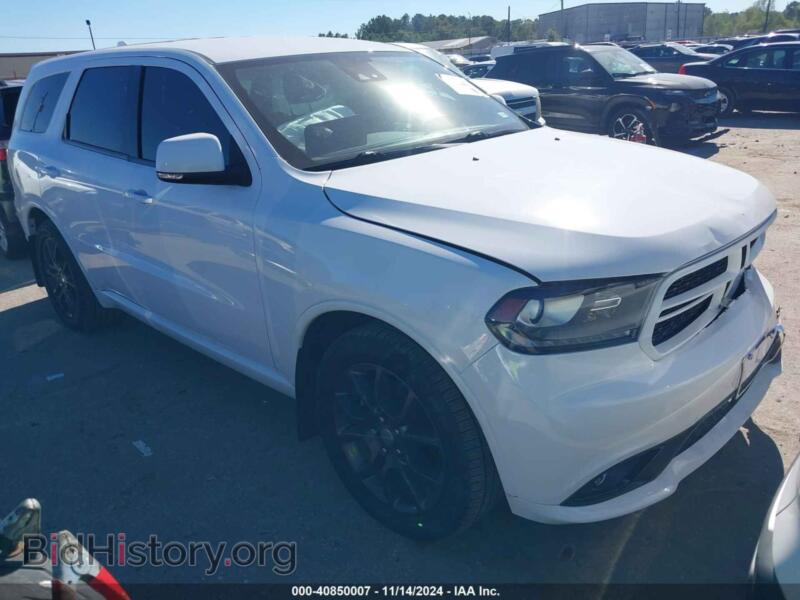 2017 Dodge DURANGO R/T RWD (VIN 1C4SDHCT8HC724417) — photo 1 of 16, IAAI, damage: front end