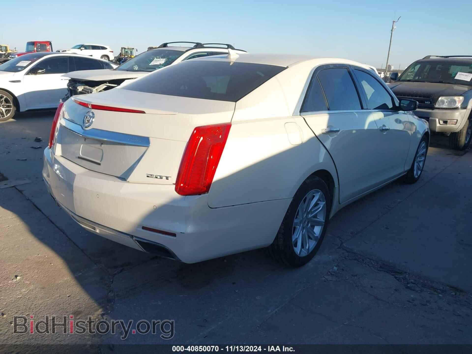 2014 CADILLAC CTS - VIN: 1G6AP5SX3E0182276 - Фото 4
