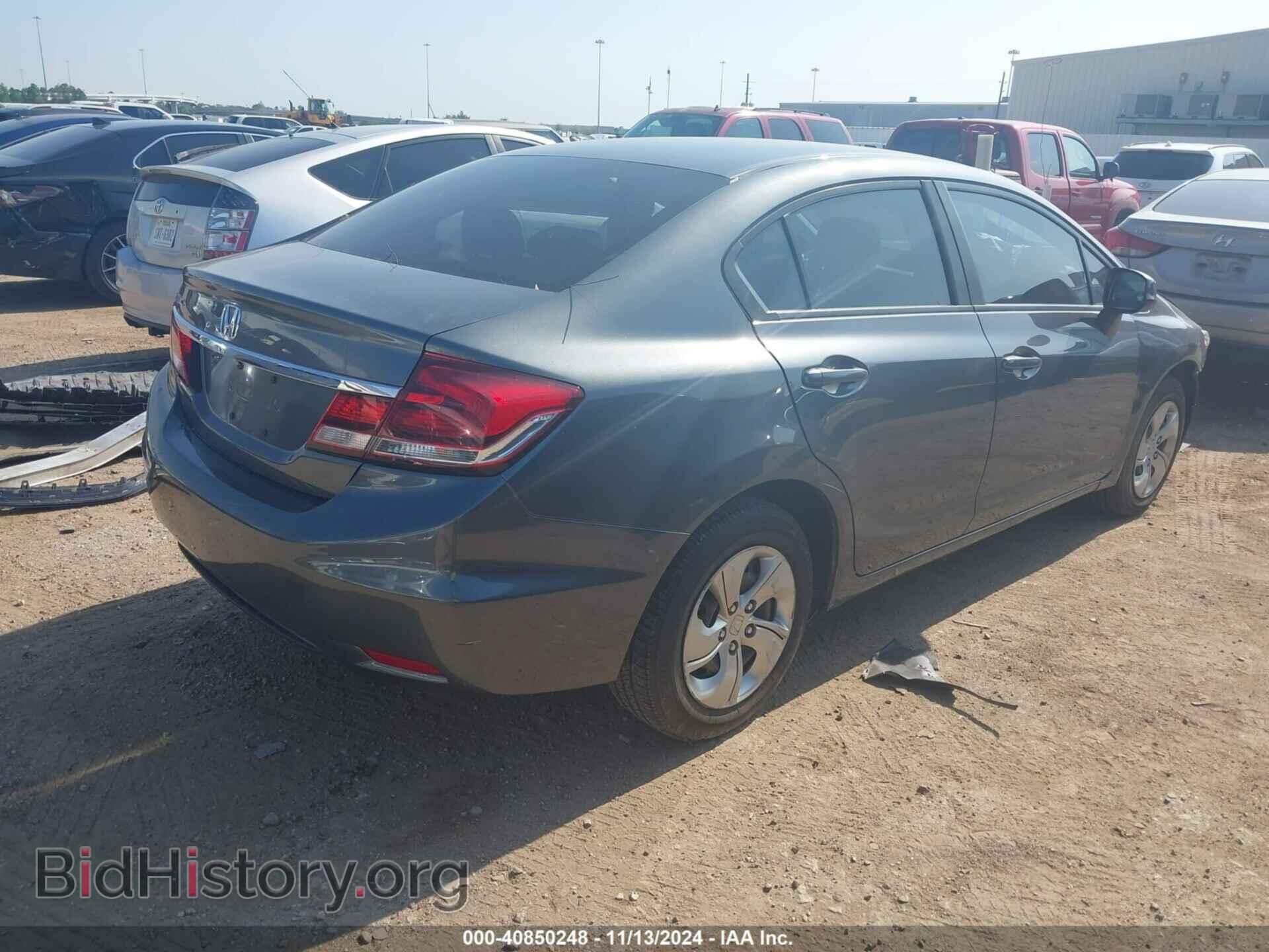 2013 HONDA CIVIC - VIN: 19XFB2F57DE251596 - Фото 4
