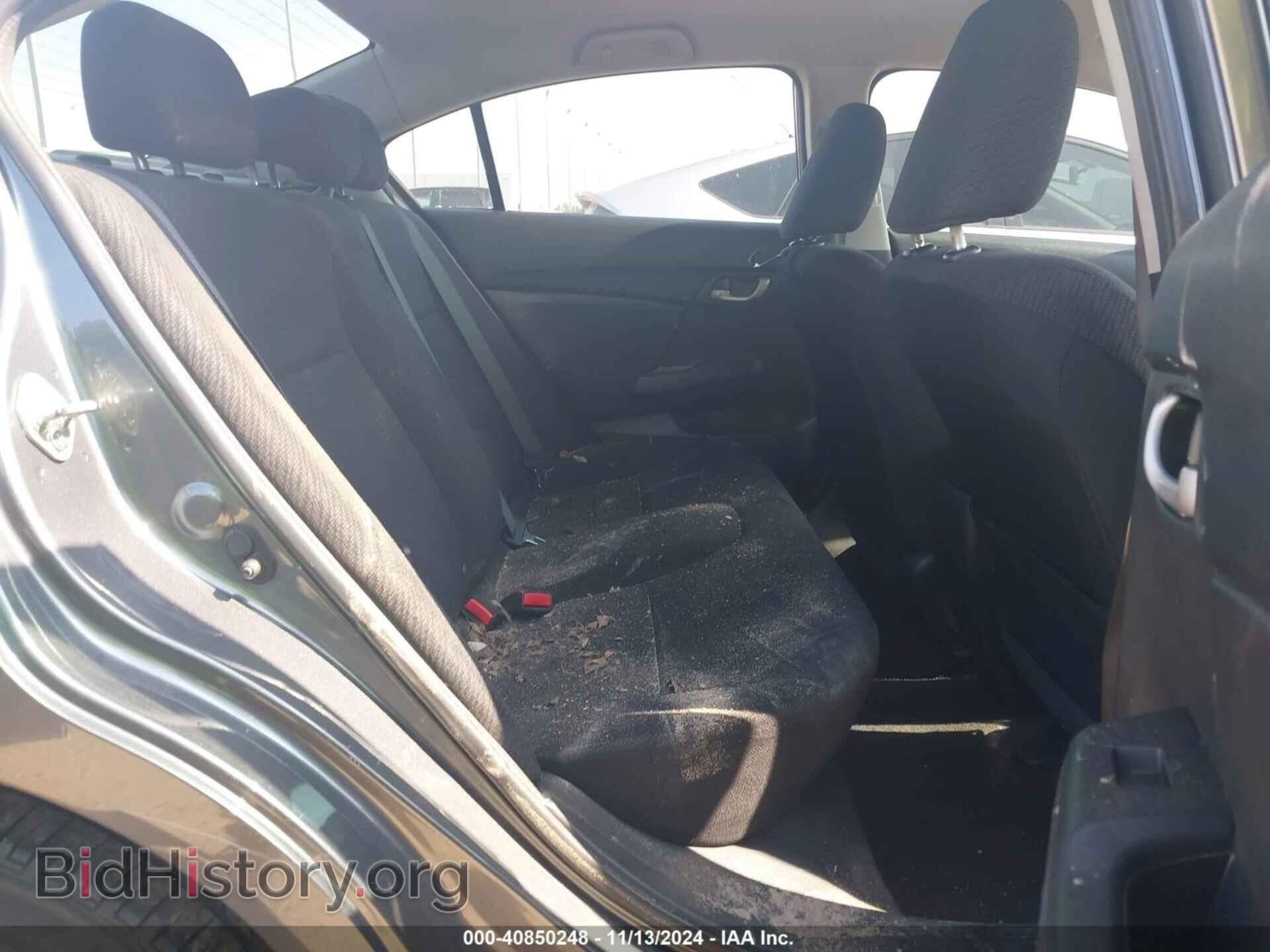 2013 HONDA CIVIC - VIN: 19XFB2F57DE251596 - Фото 8