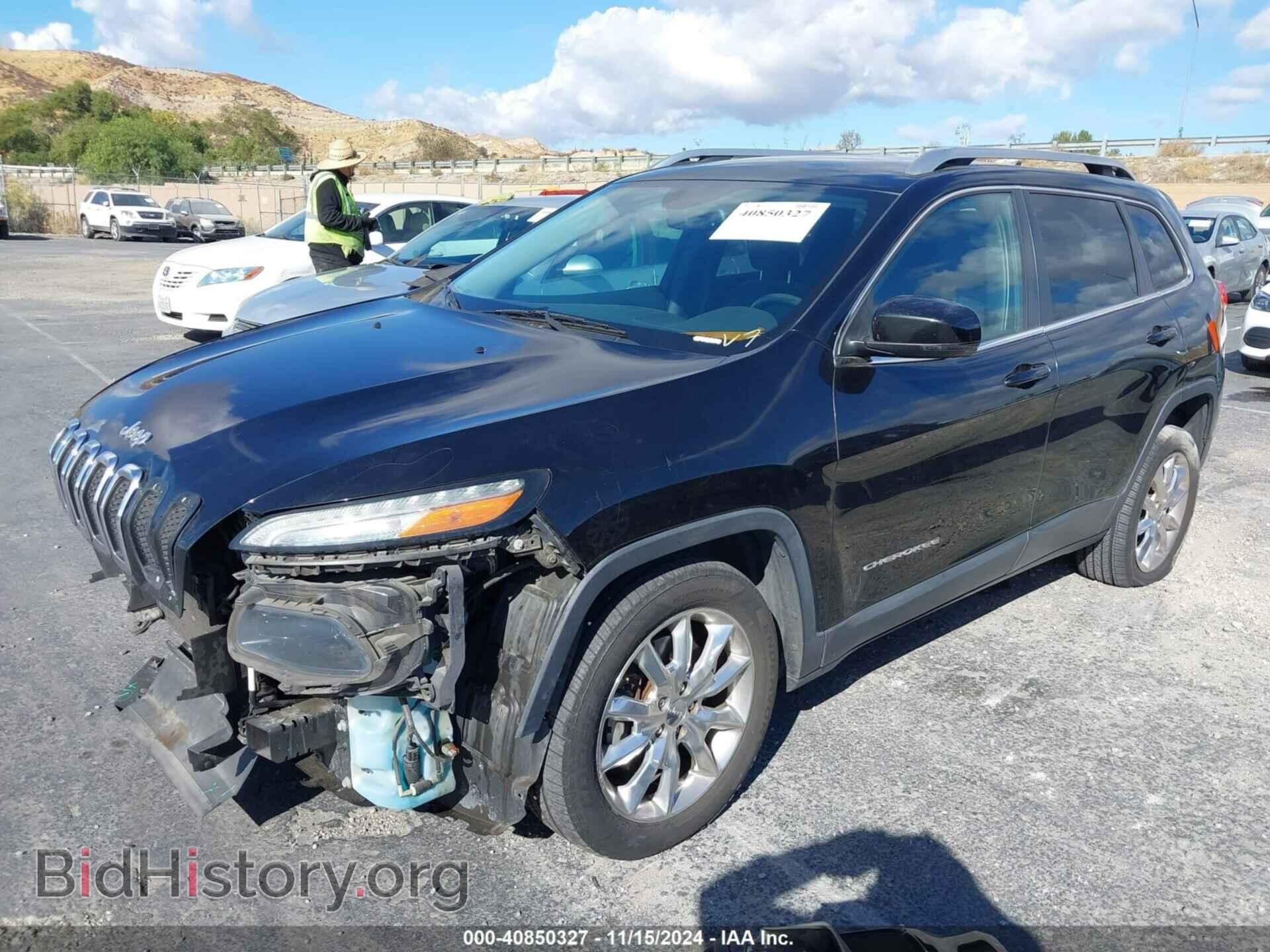 2014 JEEP CHEROKEE - VIN: 1C4PJLDS2EW283370 - Фото 2