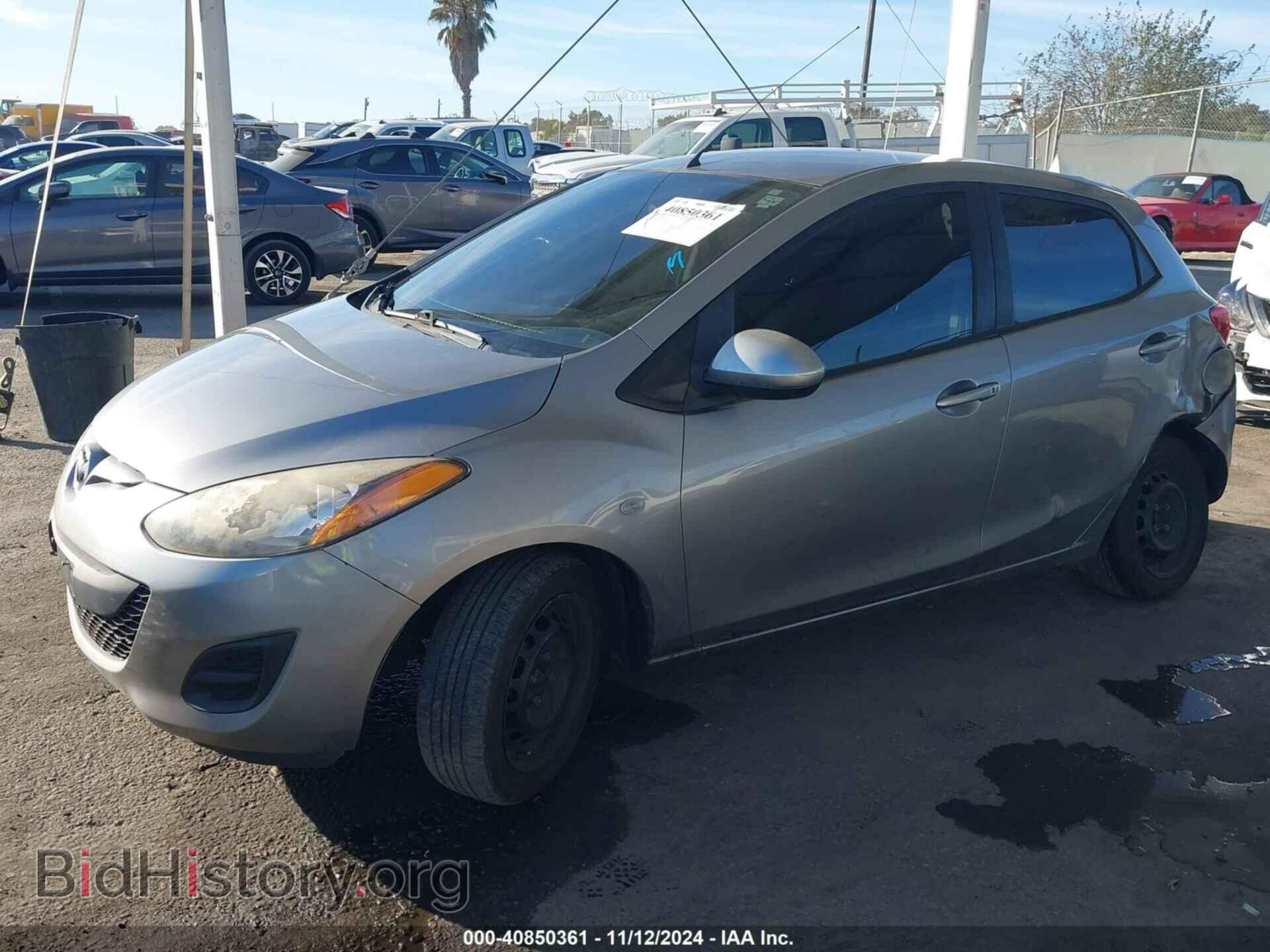 2013 MAZDA MAZDA2 - VIN: JM1DE1KZ0D0164603 - Фото 2